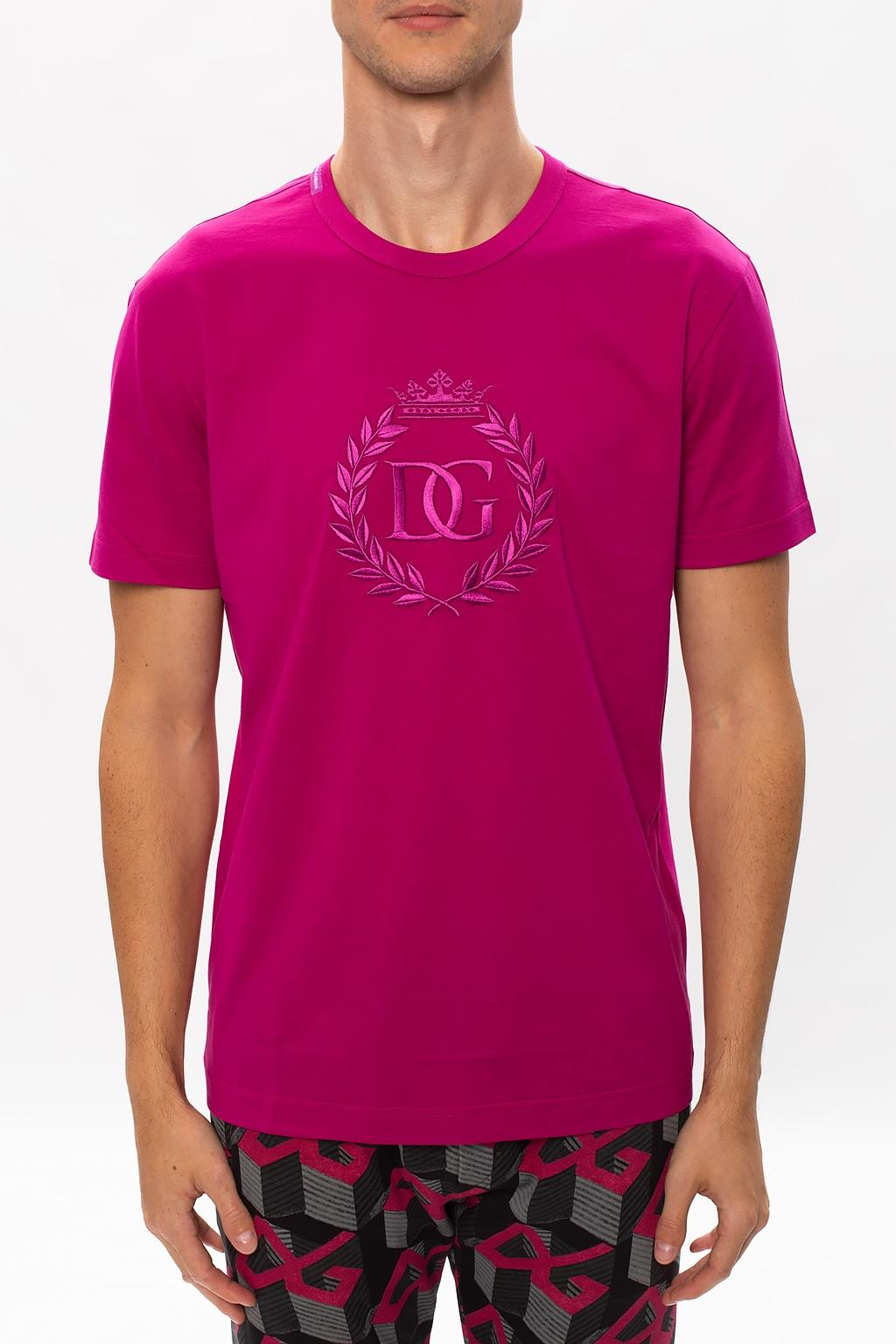 pink dolce and gabbana shirt