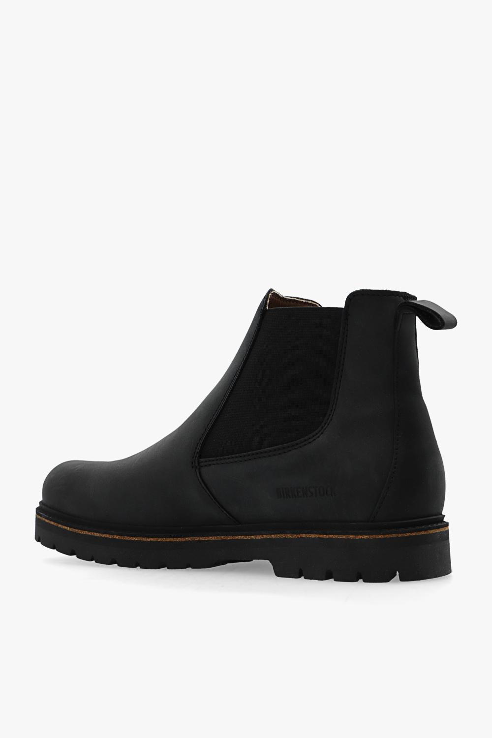 Birkenstock Leather 'stalon Ii' Chelsea Boots in Black for Men | Lyst