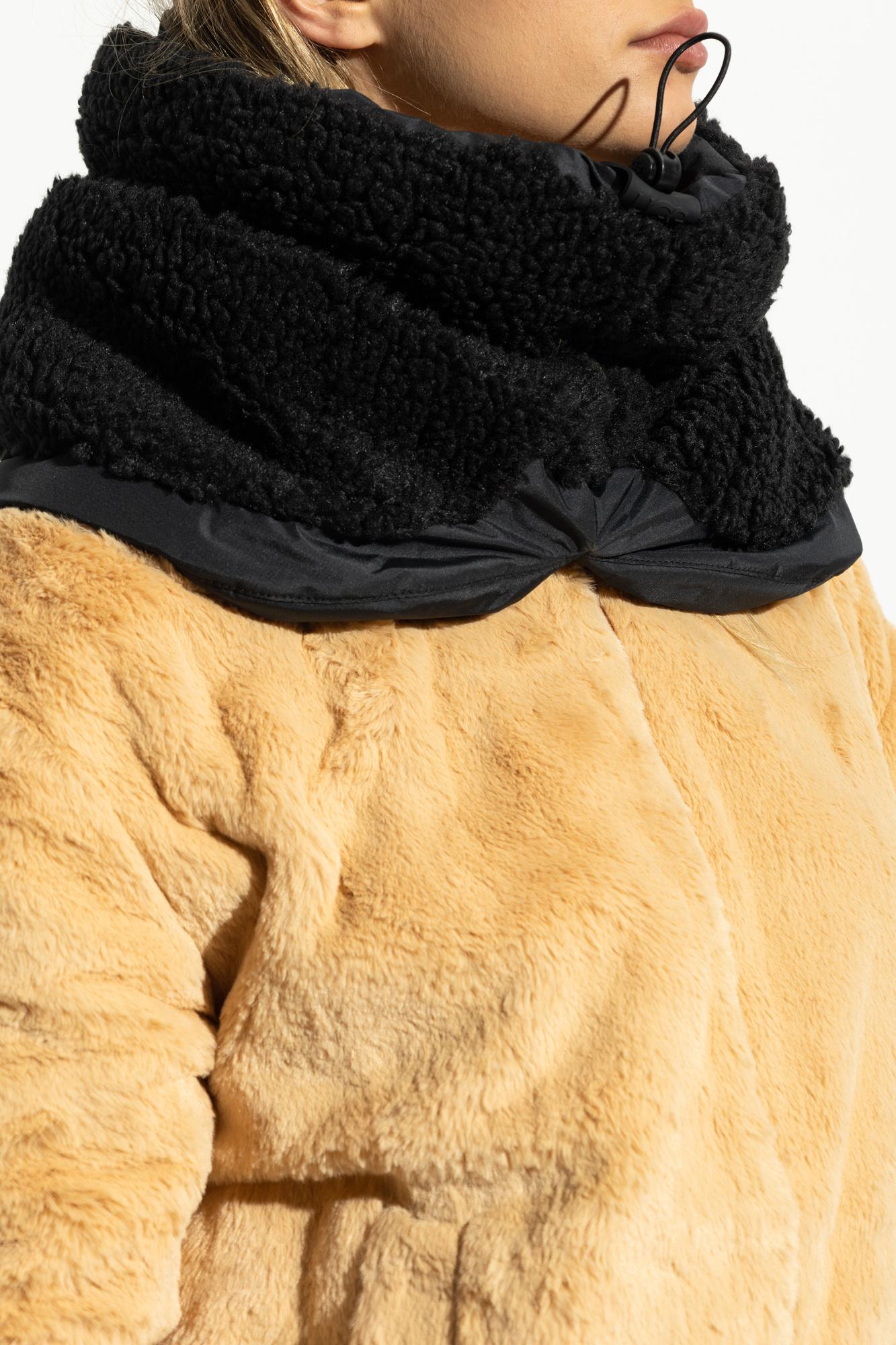 Fur Jacket Black Faux Fur Snood UGG Reversible Faux Fur Snood In