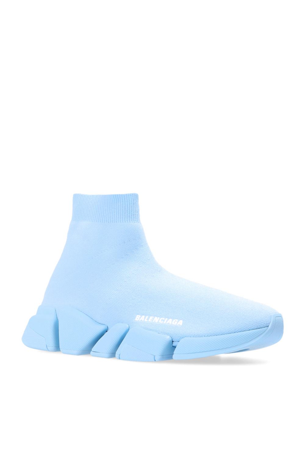 Balenciaga 'speed 2.0 Lt' Sock Sneakers in Light Blue (Blue) | Lyst