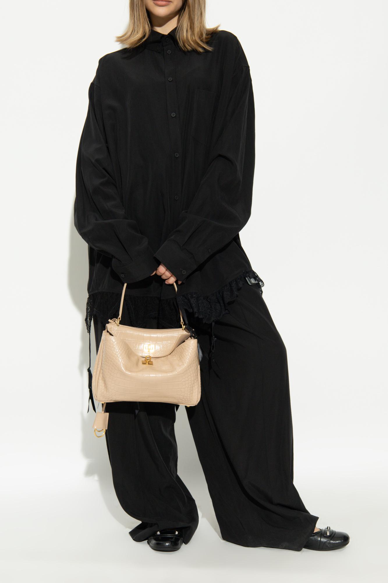 Balenciaga Ballerinas City in Black | Lyst