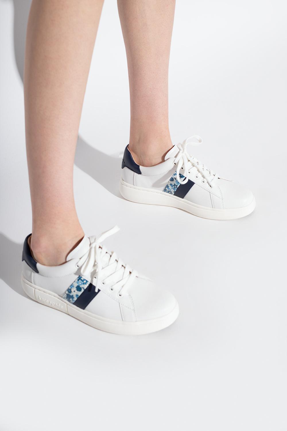 Kate Spade Leather 'keswick 2' Sneakers in White | Lyst