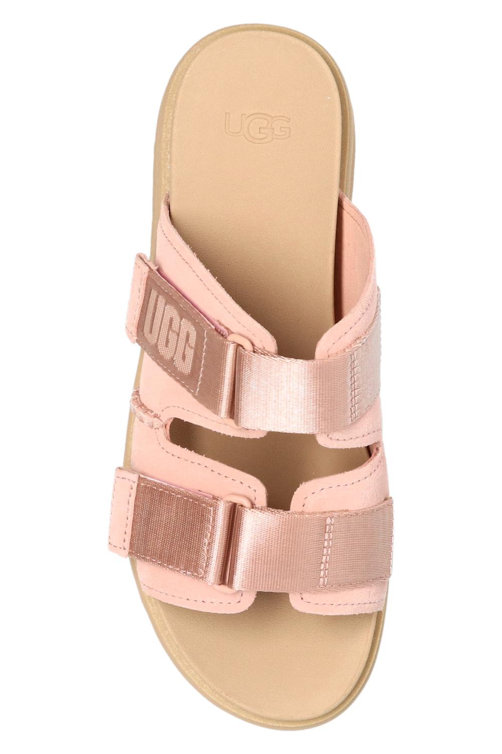 UGG 'clem' Platform Slides Pink | Lyst