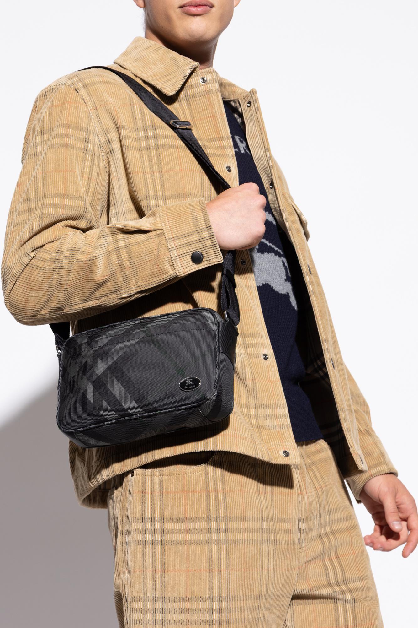BURBERRY バーバリーメッセンジャーバッグ 黒 バーバリー(BURBERRY) メンズ メッセンジャーバッグ | 通販