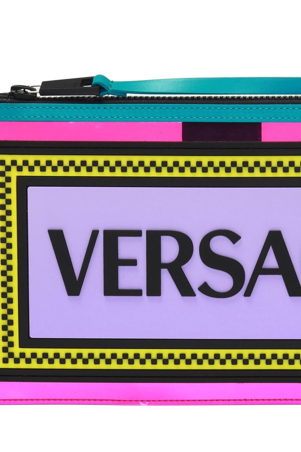 versace pvc clutch