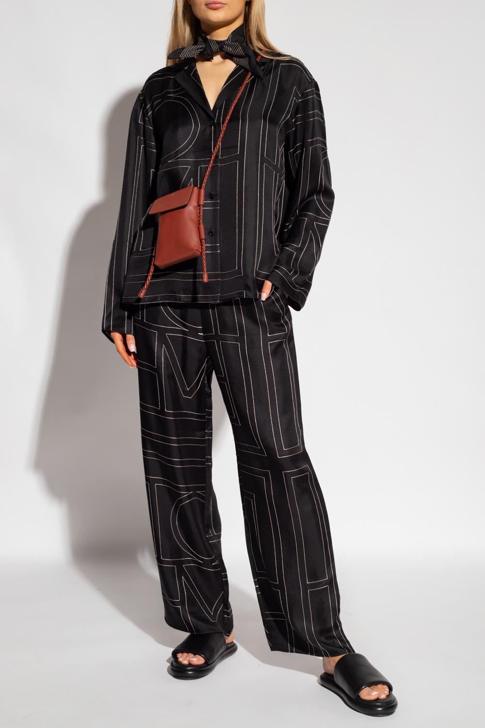 TotÃªme Silk Pyjama Top in Black - Lyst