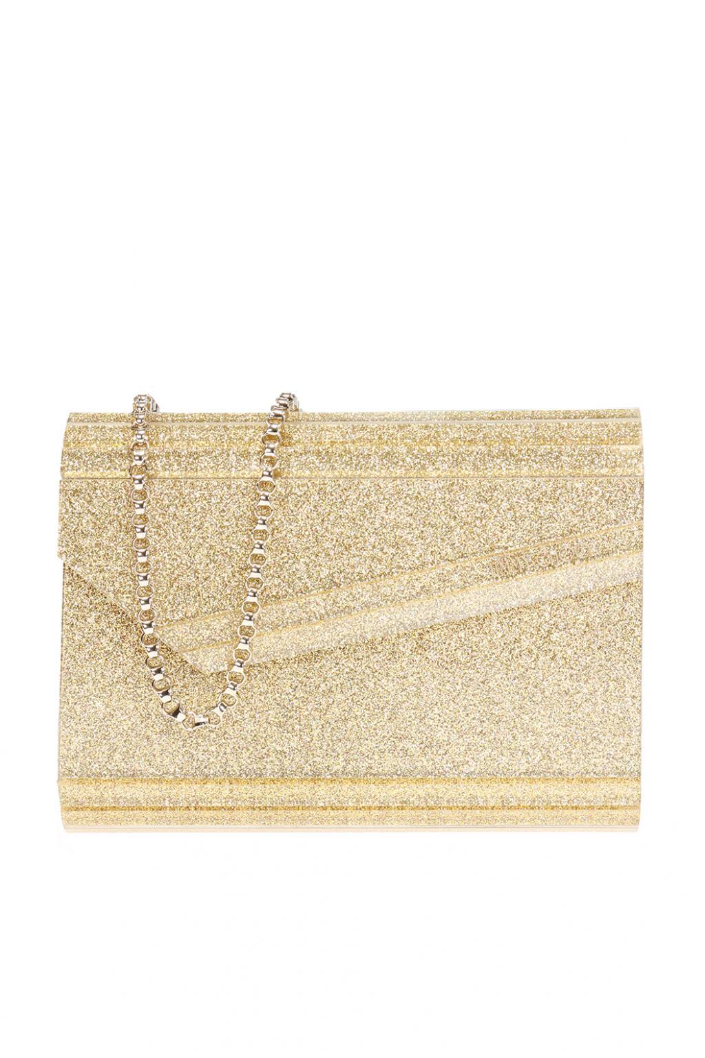 Jimmy Choo Synthetic 'candy' Shoulder Bag in Gold (Metallic) - Lyst