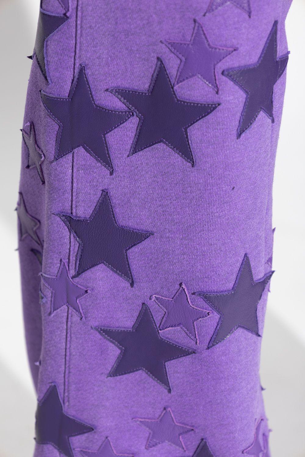 フィットネスボトムス AMIRI Women Training Pants WKP001510 Purple Amiri Space dye bandana joggers - Purple - Women | WKP001510