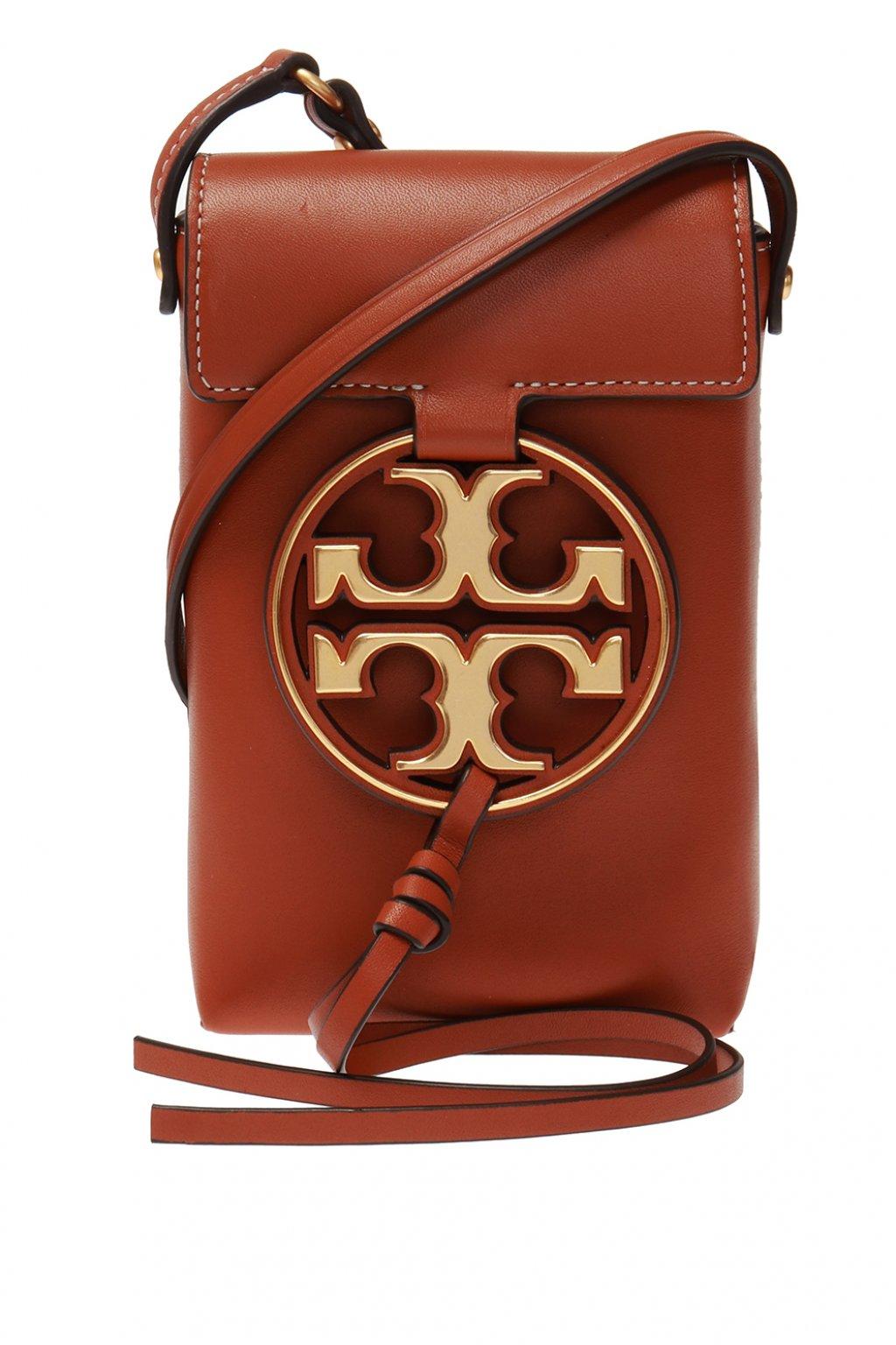 Tory Burch Miller Leather Smartphone Crossbody Lyst