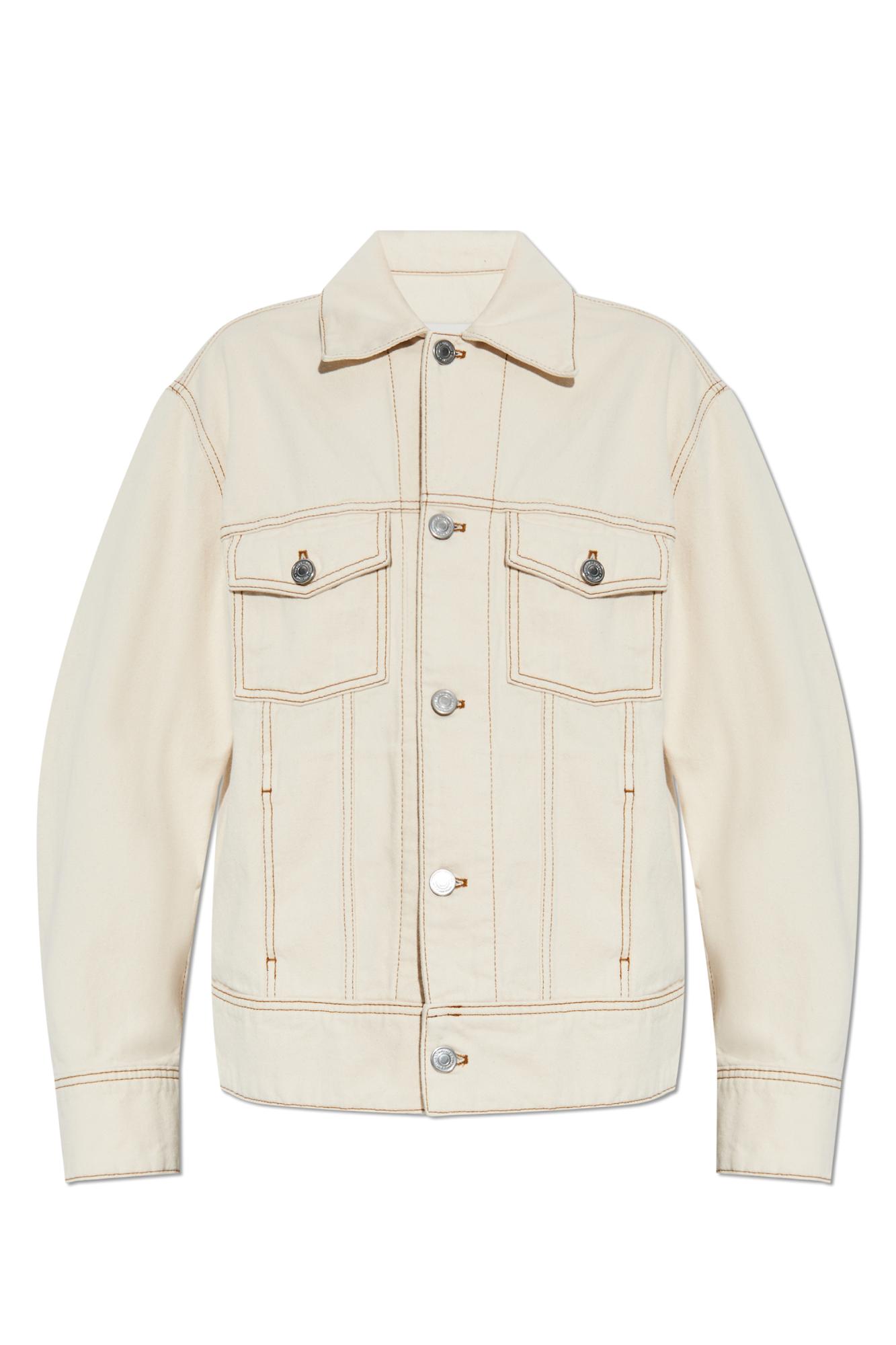【関税&送料込】Ami Sand Denim Jacket Ami Paris Denim jacket | LODENFREY