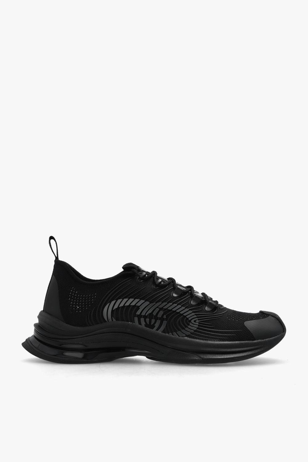 Gucci ' Run' Sneakers in Black | Lyst