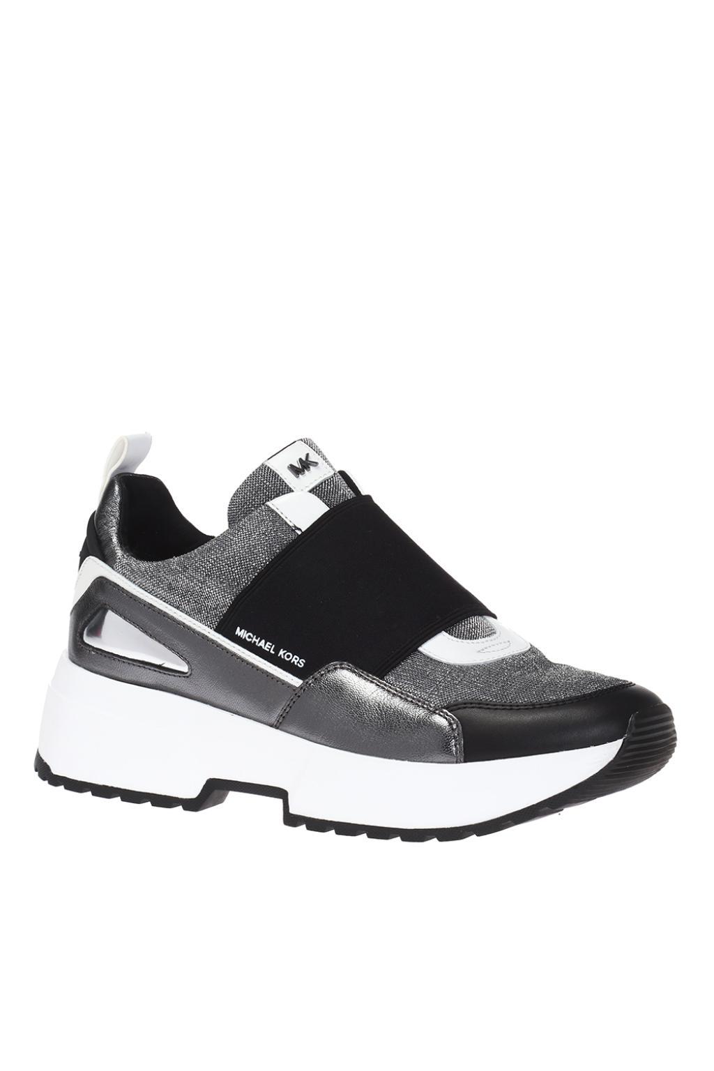 michael michael kors cosmo leather sneaker boot