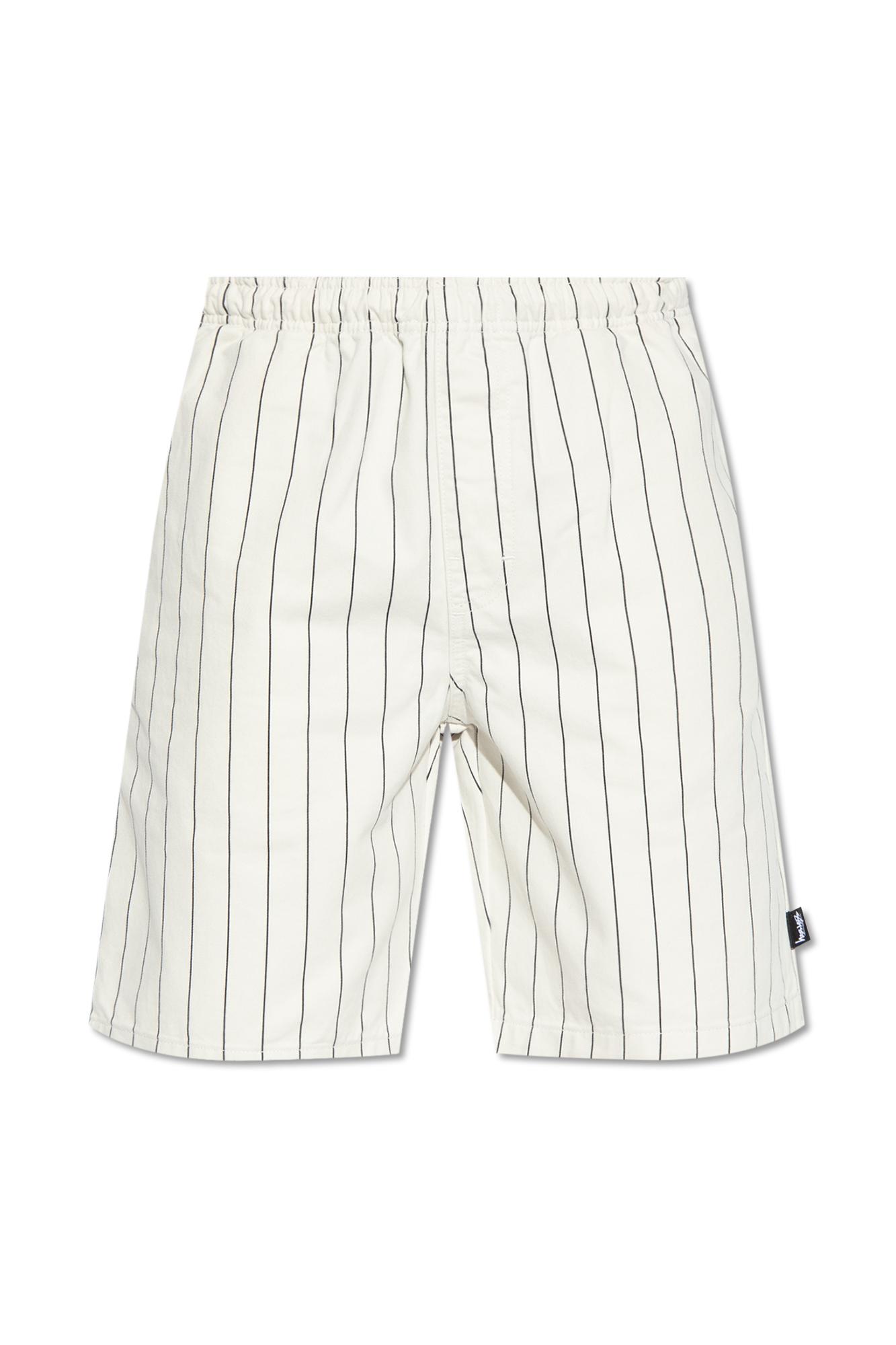 Stussy Cotton Shorts in White for Men Lyst