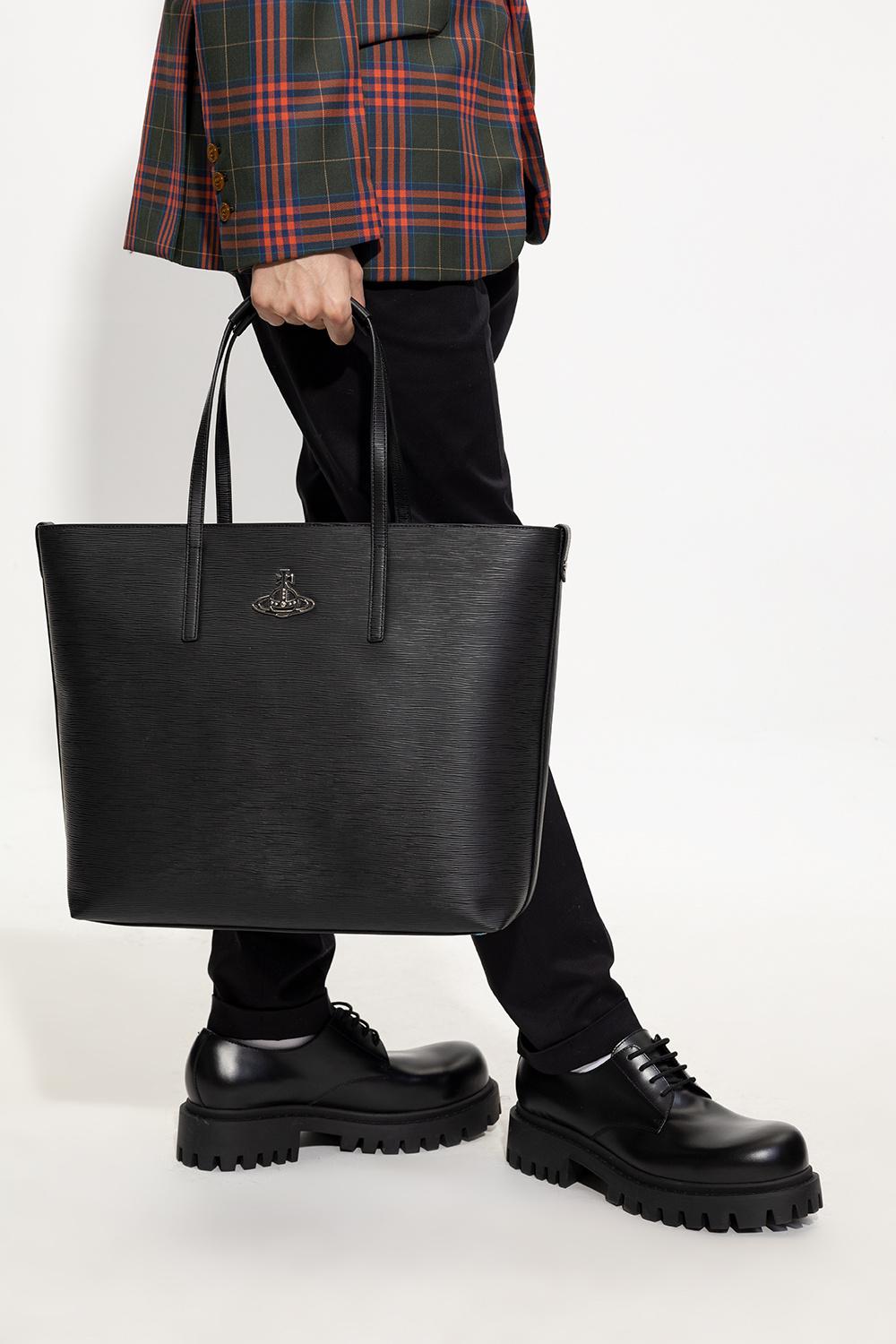 Vivienne Westwood 'polly' Shopper Bag in Black | Lyst