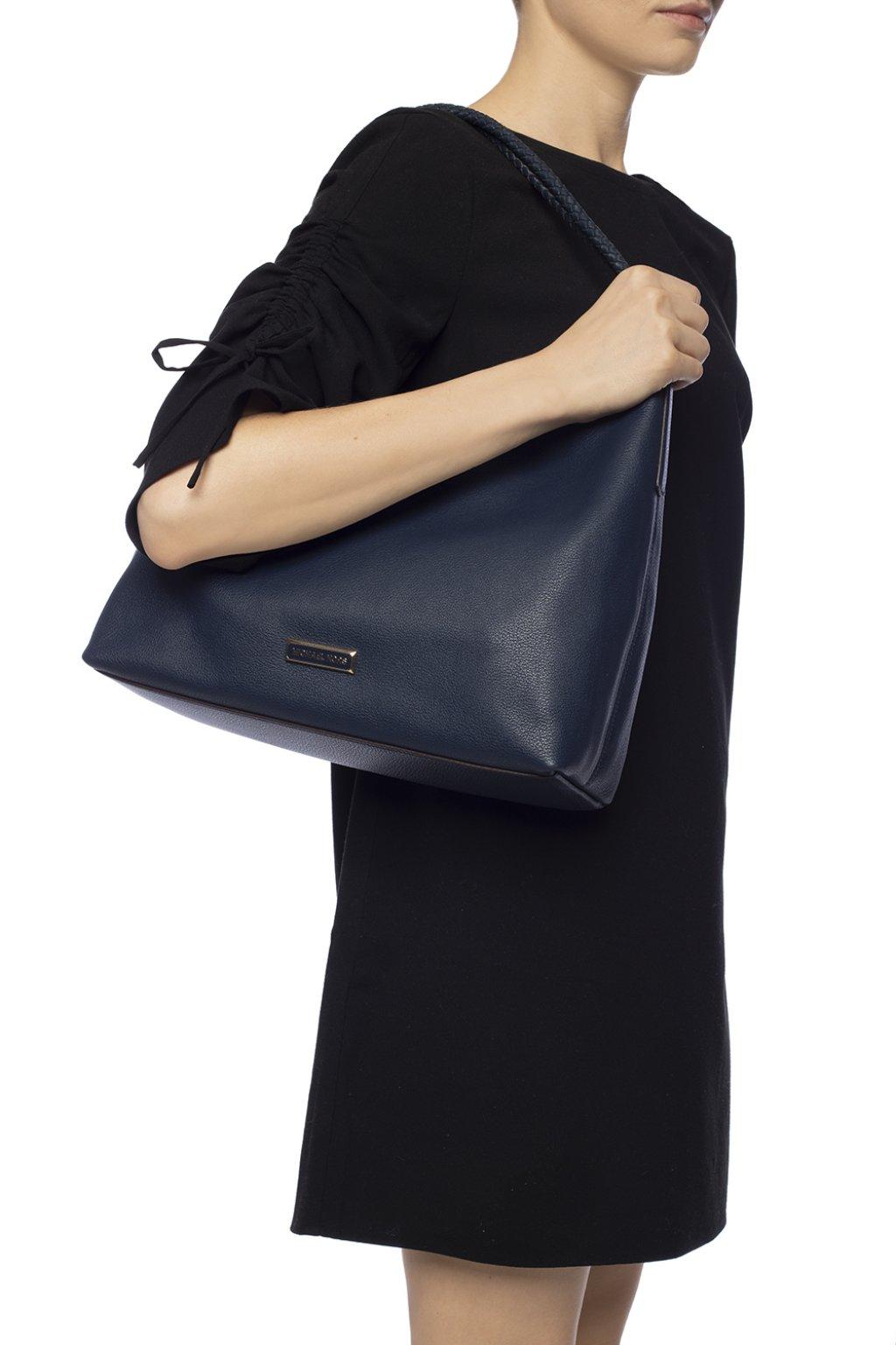 lexington medium pebbled leather shoulder bolsa