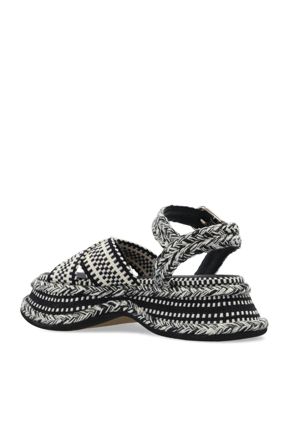 Chloé 'meril' Sandals in Black | Lyst