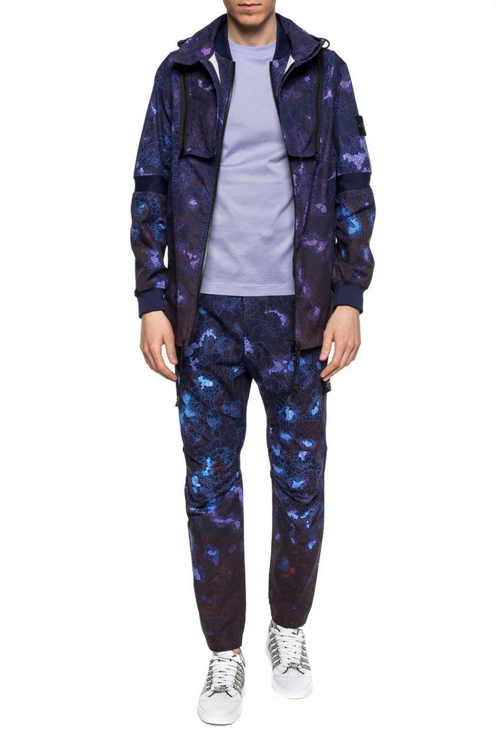 Stone Island Heat Reactive Thermosensitive Jacket in Blue Stone Island Heat Reactive Thermosensitive Jacket in Blue