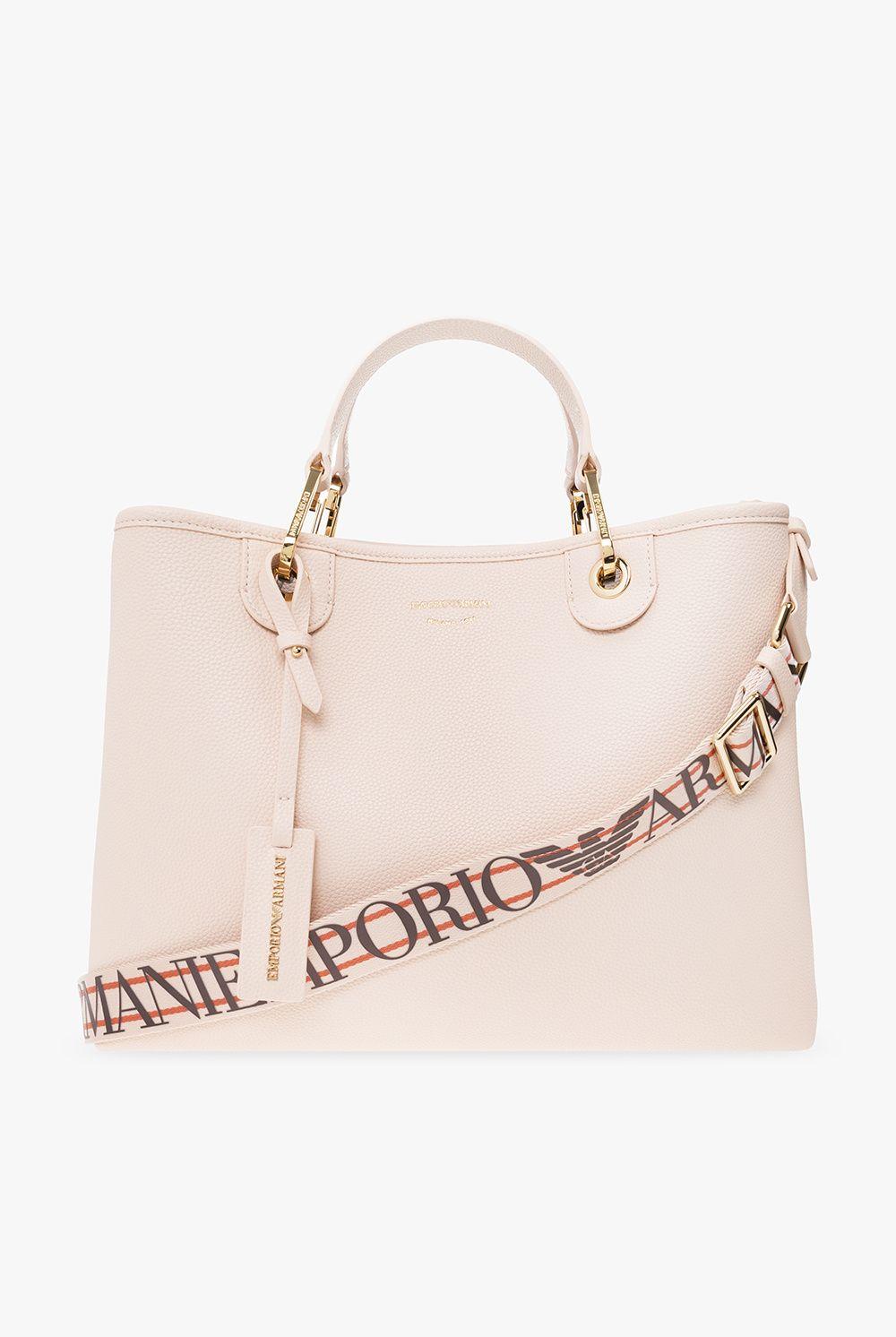 Emporio Armani 'myea Medium' Shopper Bag in Pink | Lyst