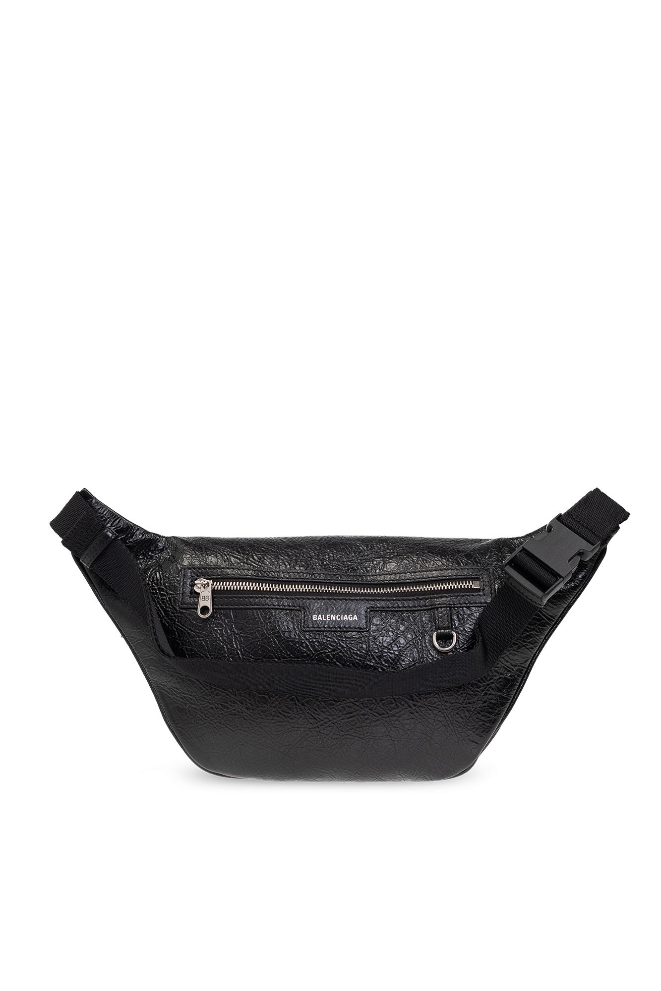 Balenciaga 'superbusy' Belt Bag in Black | Lyst