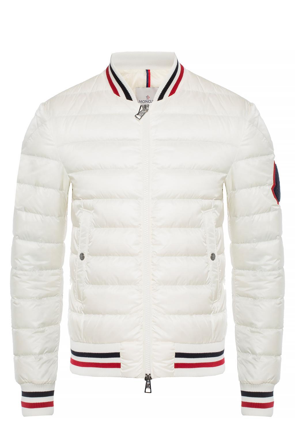 moncler white jacket