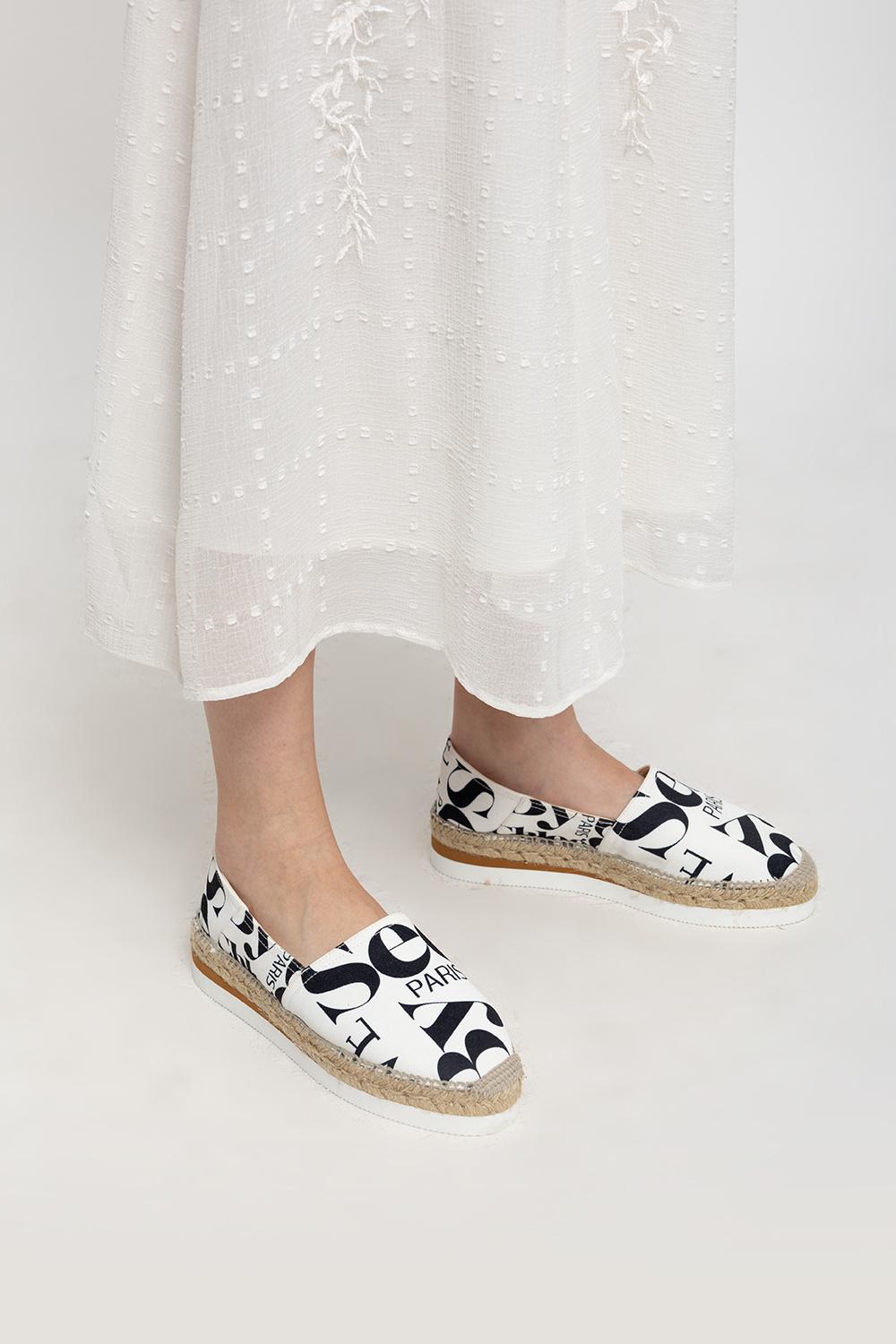 See By Chloé See Chloé Espadrilles With Logo in White | Lyst