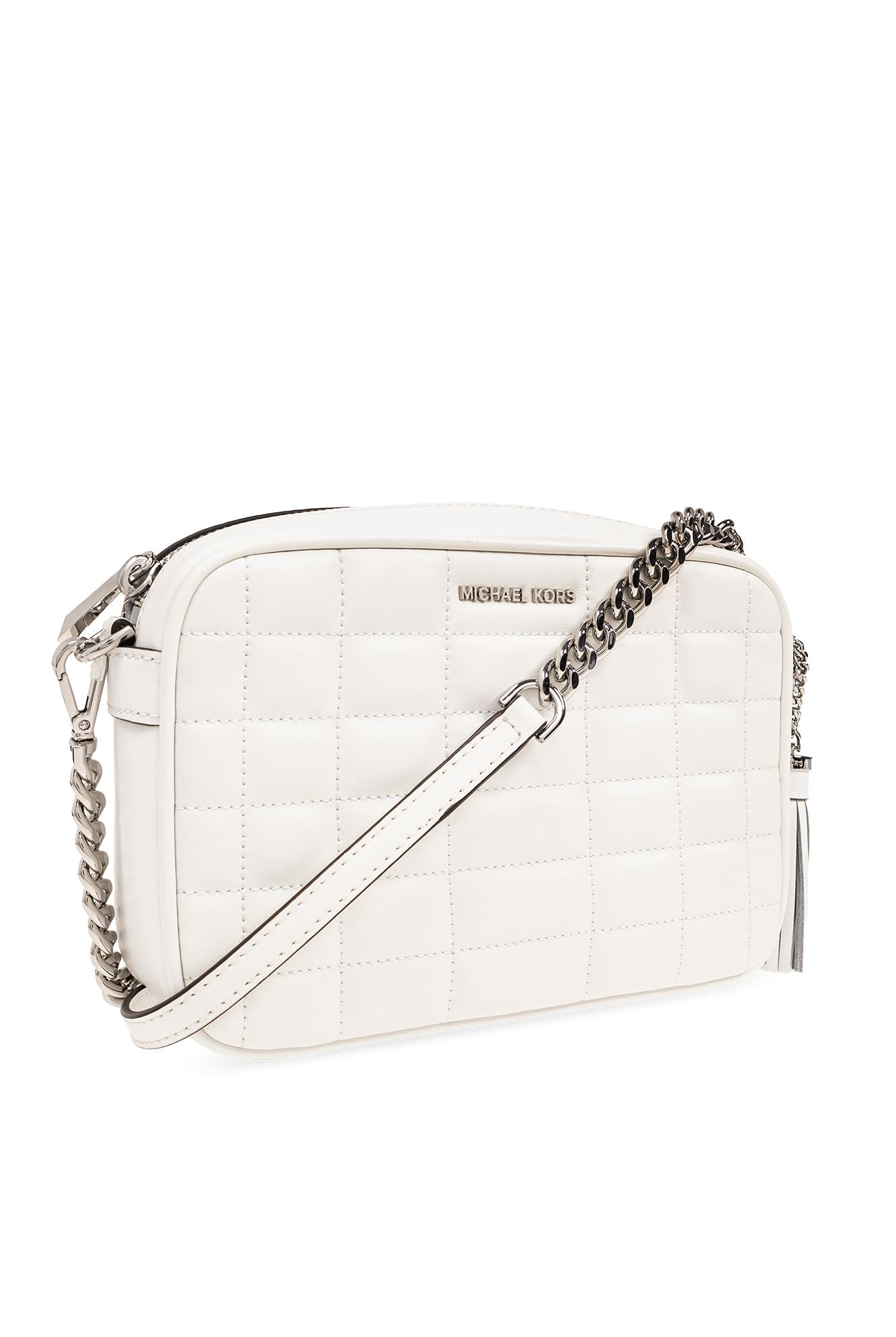 Michael kors white quilted bag hotsell
