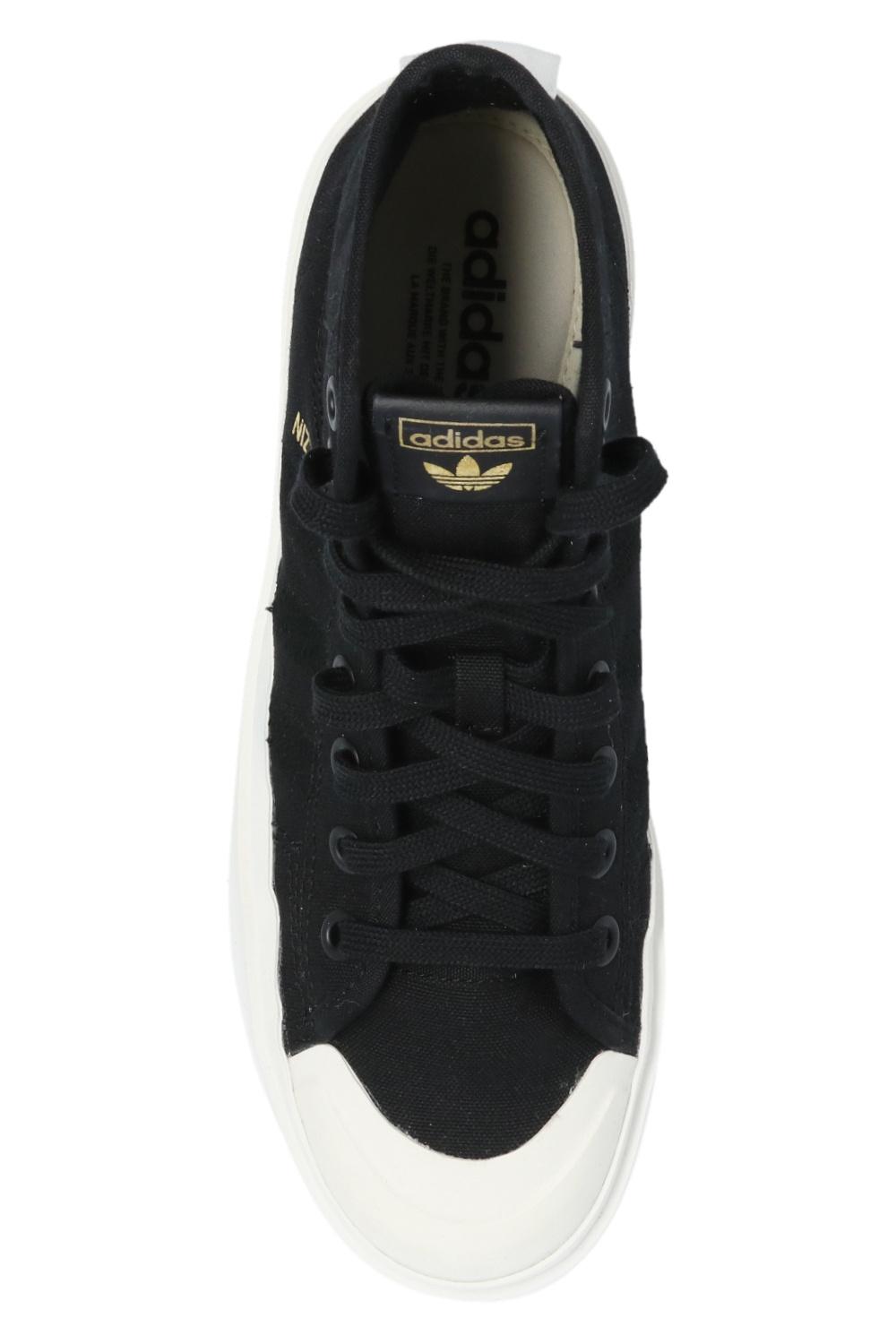 adidas Originals 'nizza Bonega Mid W' Sneakers in Black | Lyst