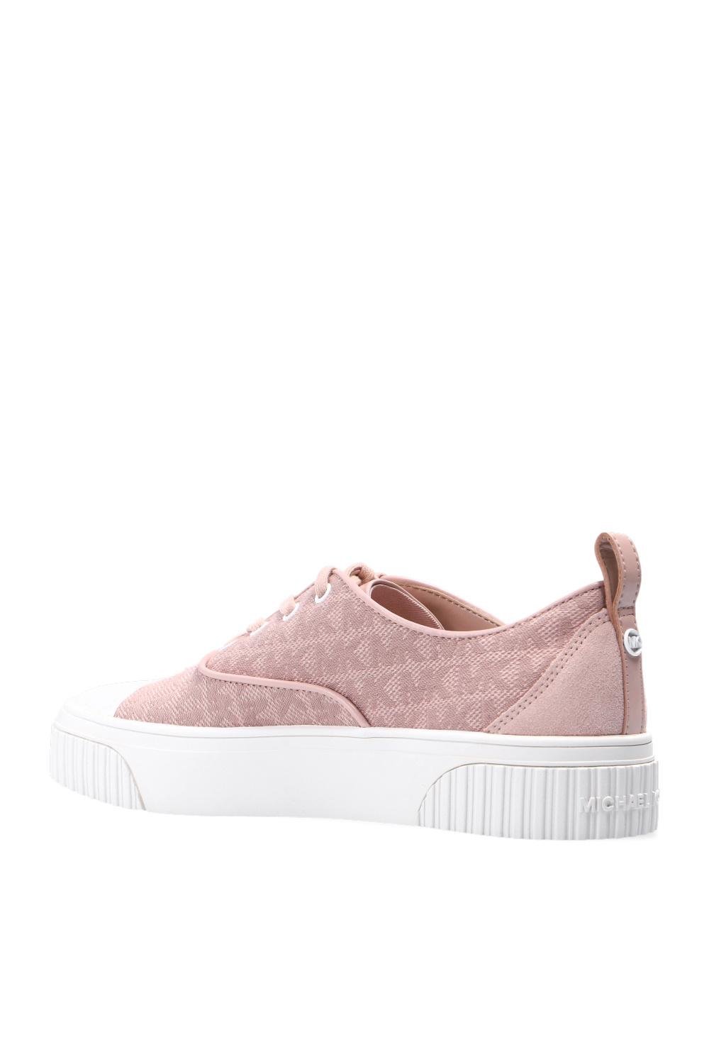 pink mk sneakers