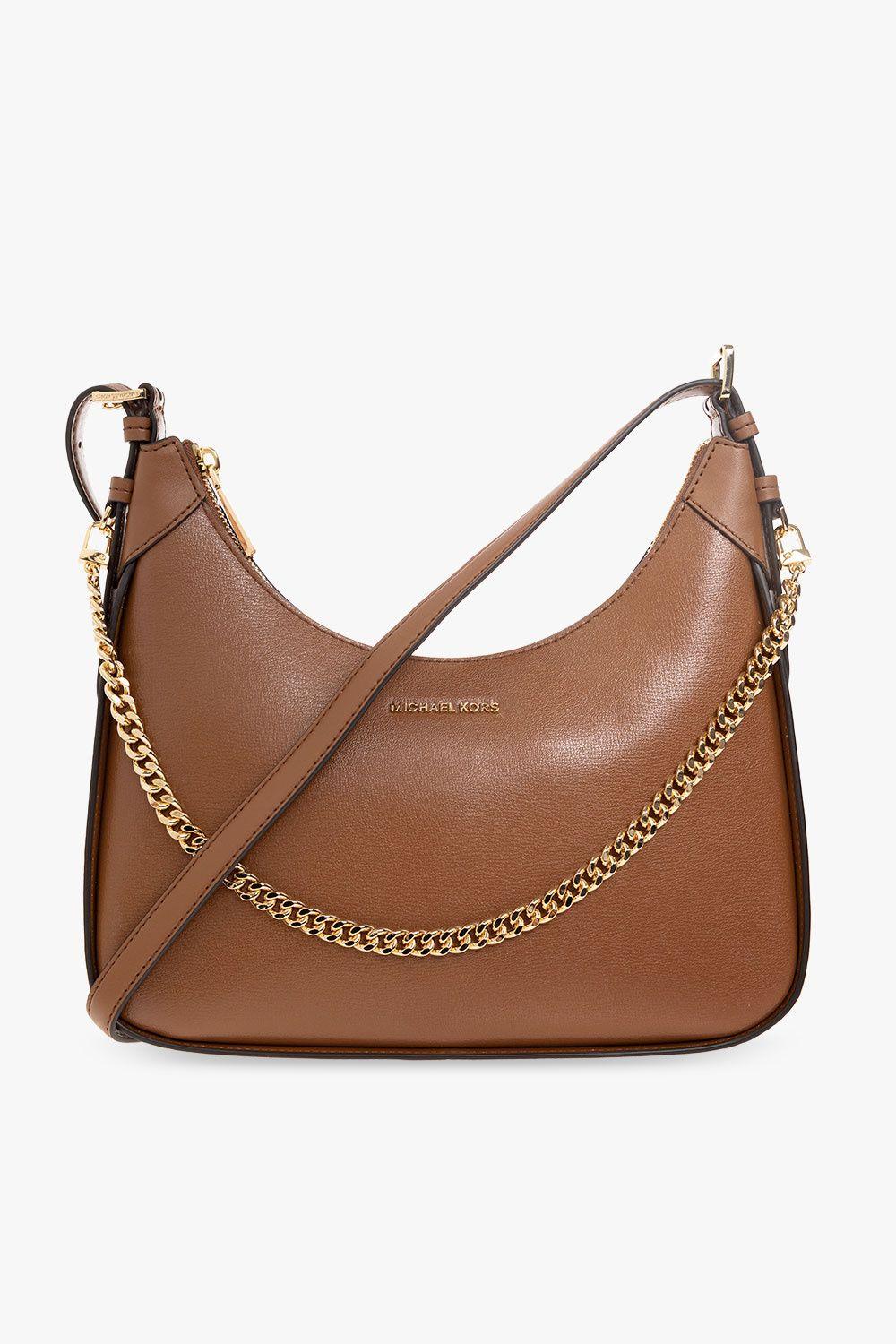 MICHAEL Michael Kors 'wilma Medium' Shoulder Bag in Brown Lyst