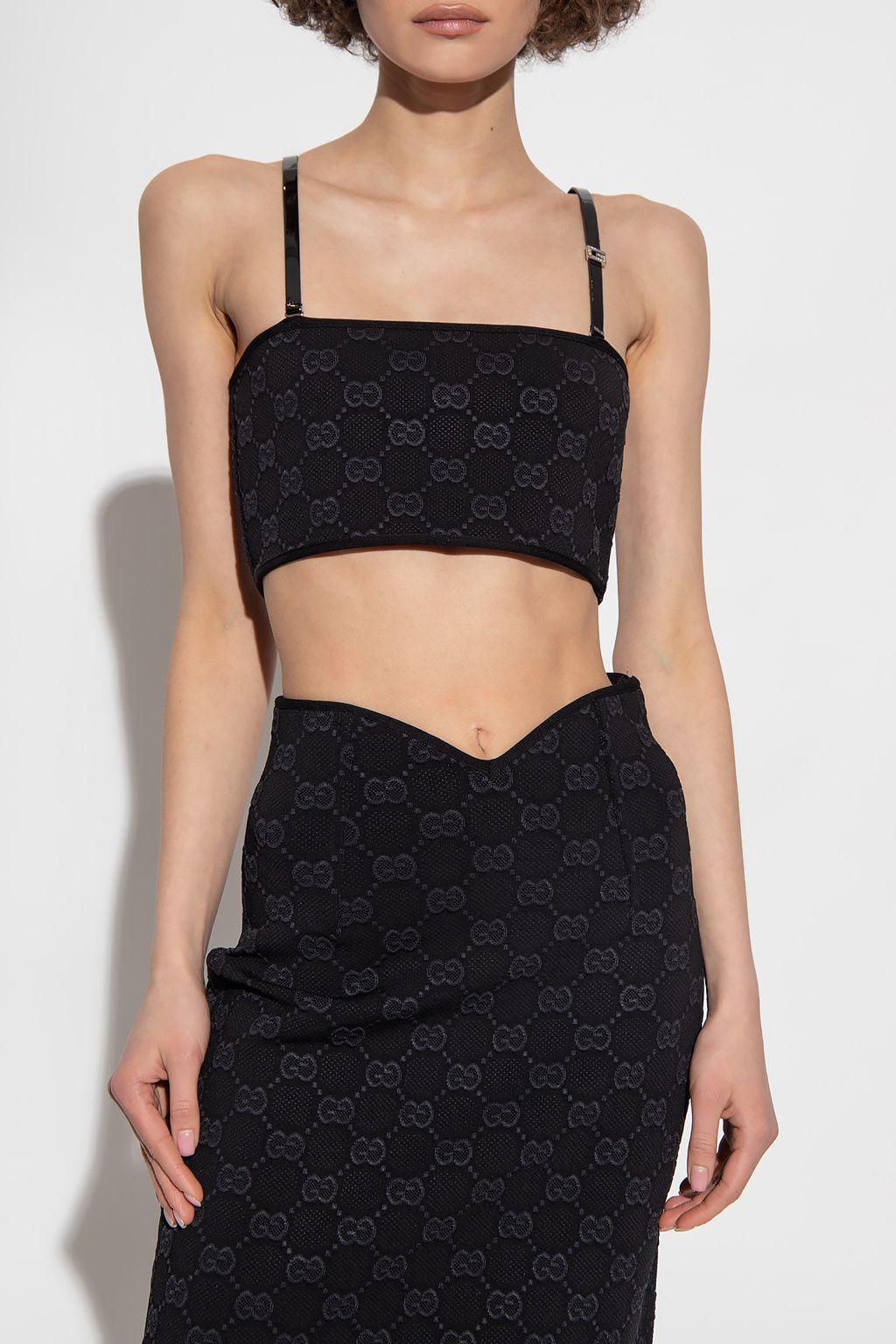 GUCCI Cropped top in black