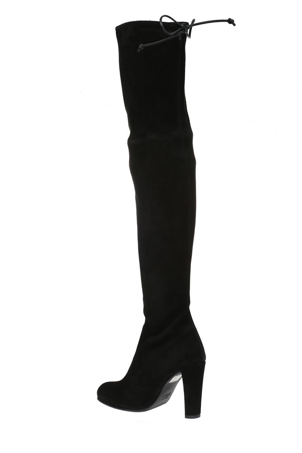 black over the knee boots stuart weitzman