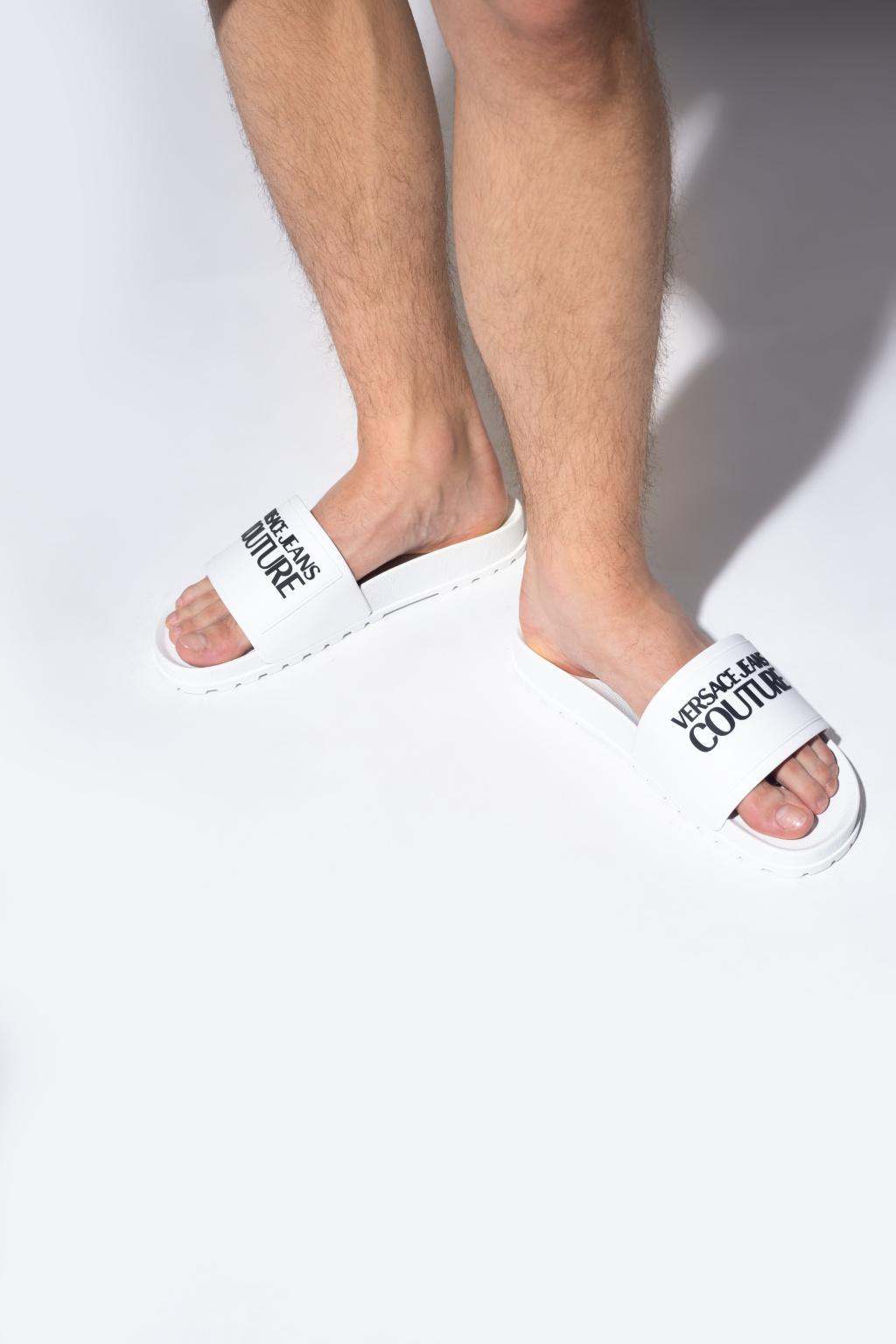 versace jeans couture sliders
