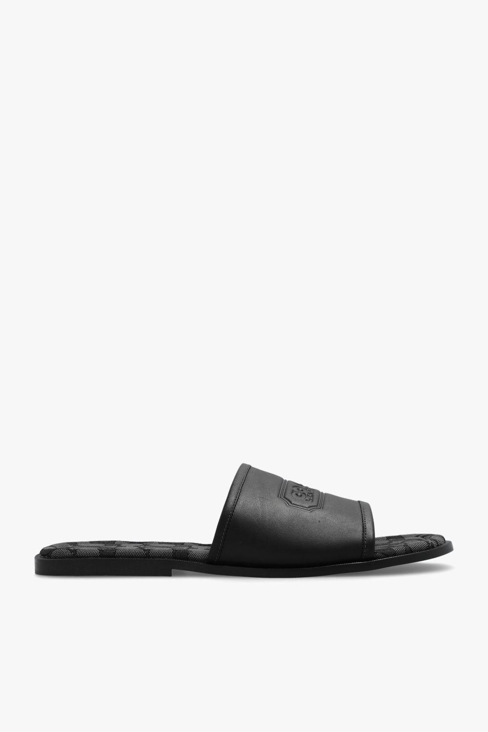 COACH Slides With Logo in Black Lyst