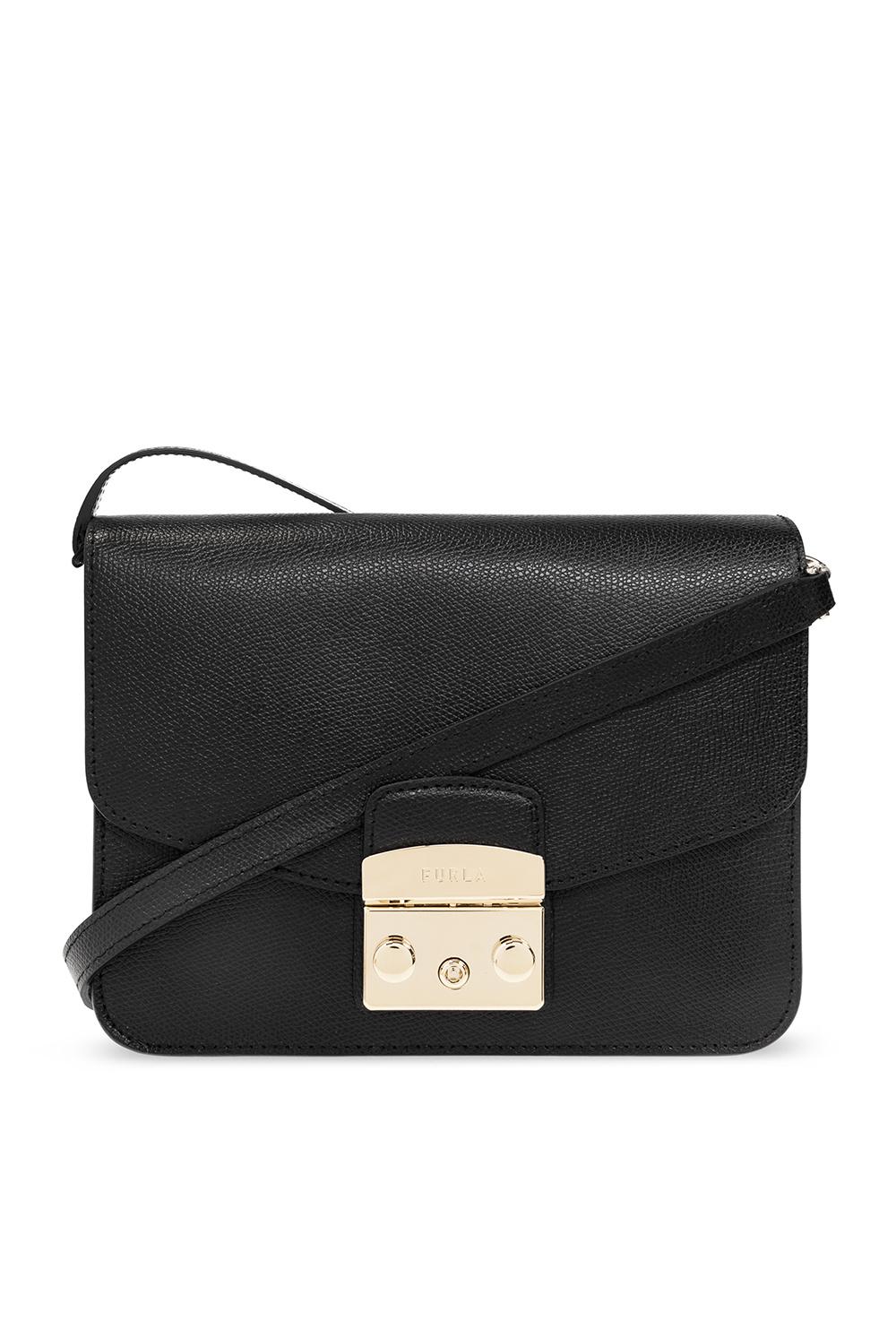 Furla 'metropolis Small' Shoulder Bag in Black | Lyst