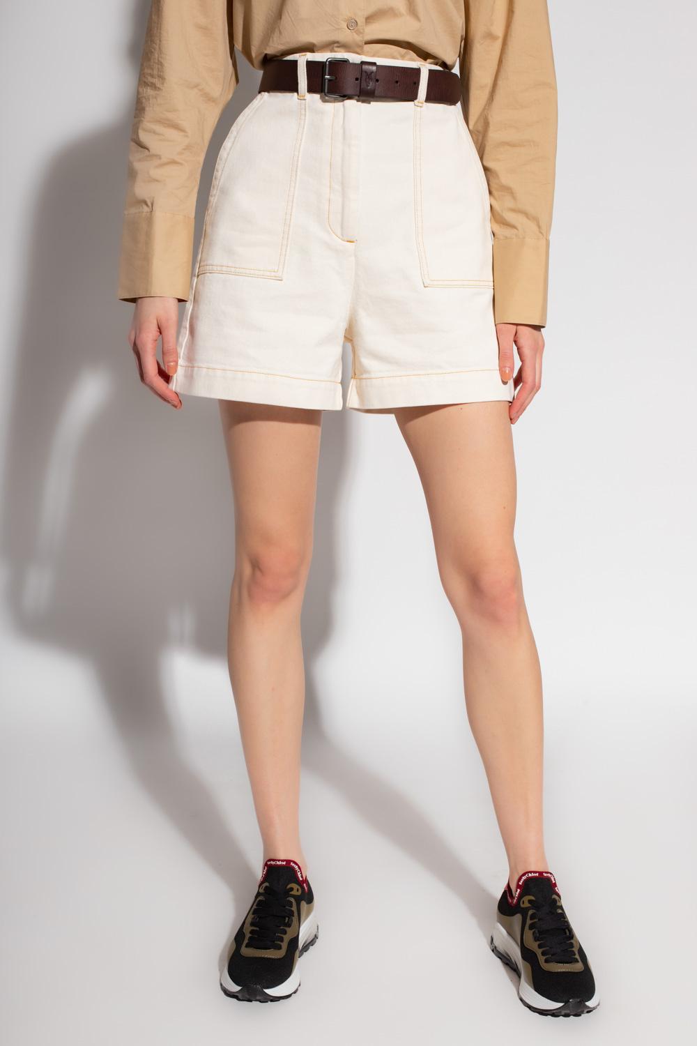 Paul Smith High-waisted Denim Shorts 