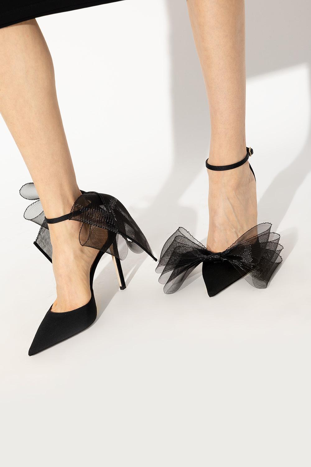 Jimmy Choo 'averly' Suede Pumps in Black Lyst
