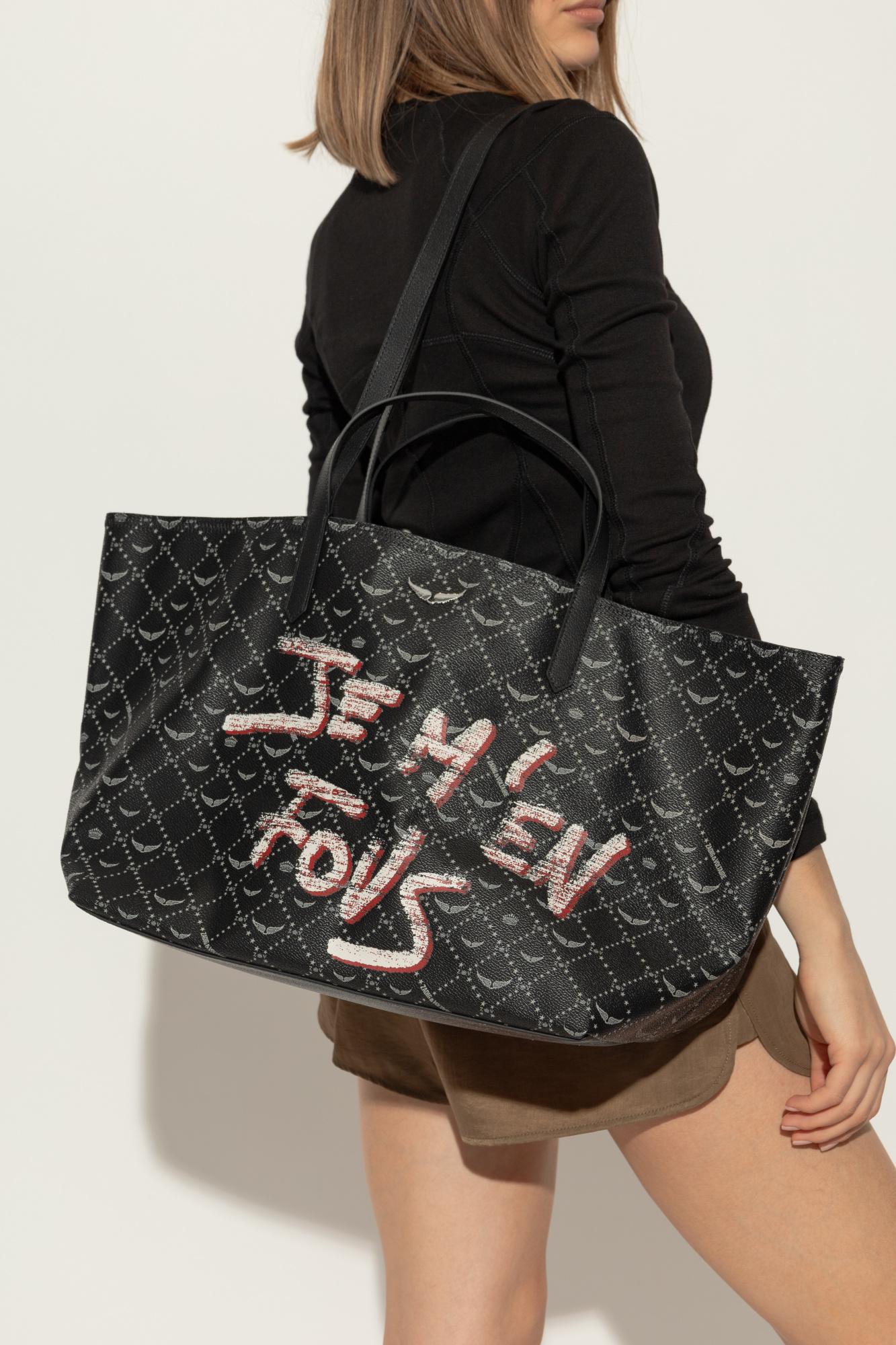 Zadig & Voltaire Bag 'Shopper Z Xl' in Black | Lyst