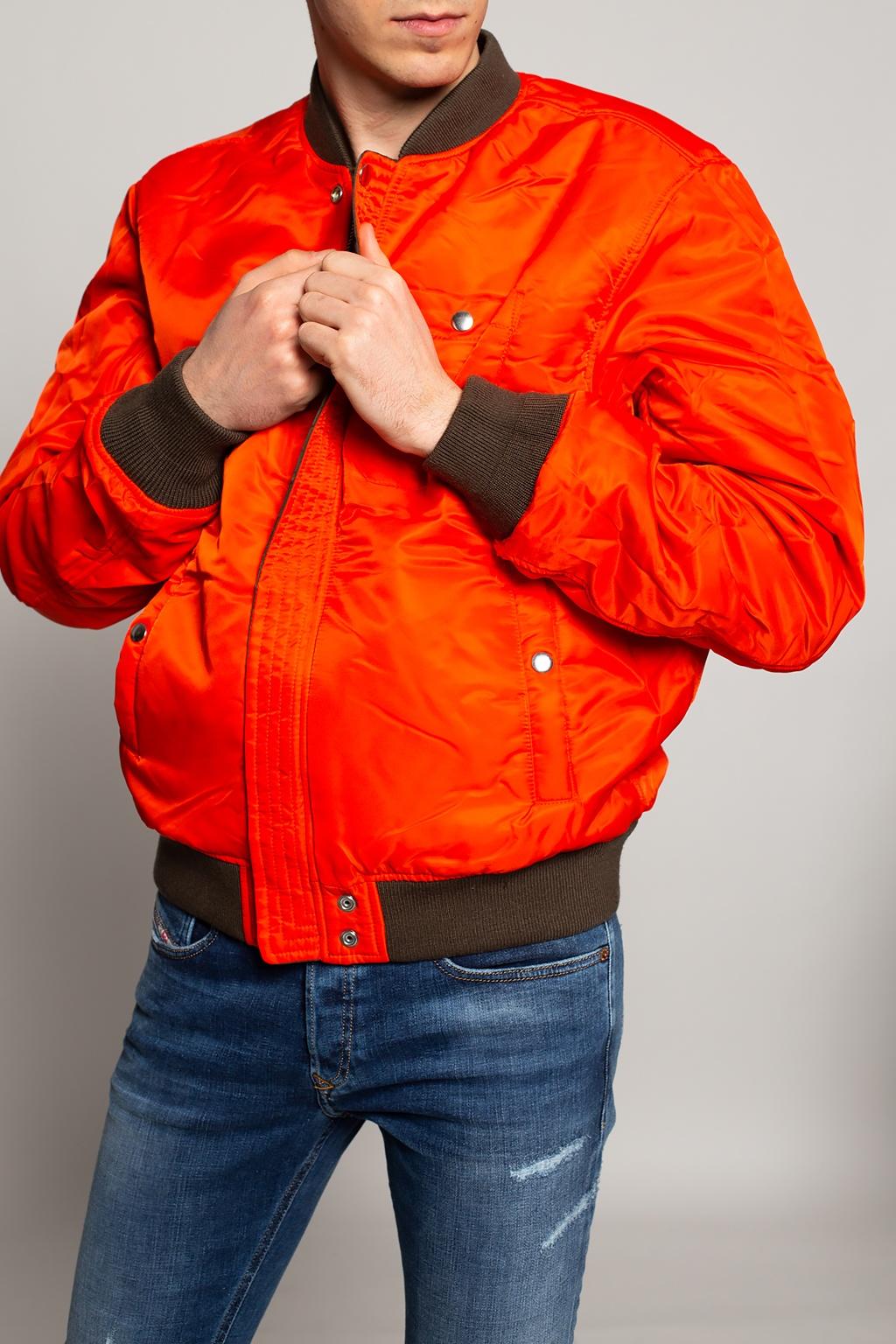 DIESEL Bomber Jacket in Green for Men Lyst