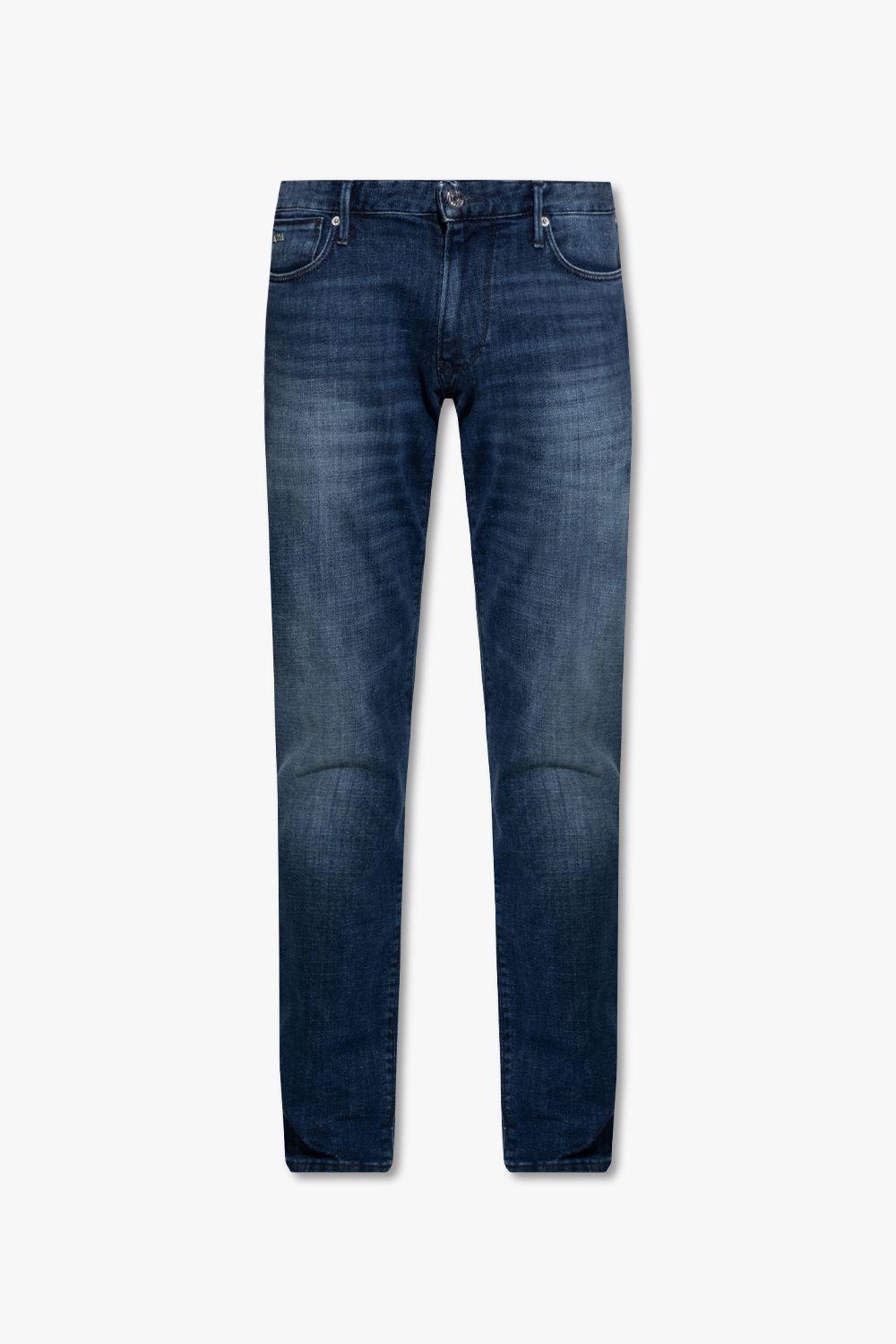 Emporio Armani 'sustainable' Collection Jeans in Blue | Lyst