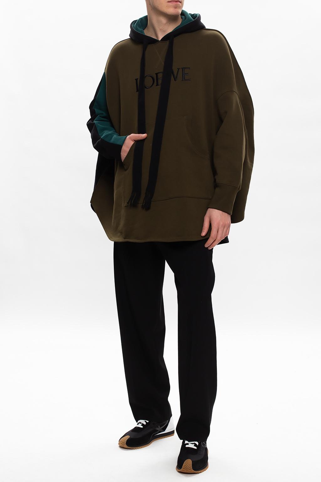 loewe oversize pullover hoodie