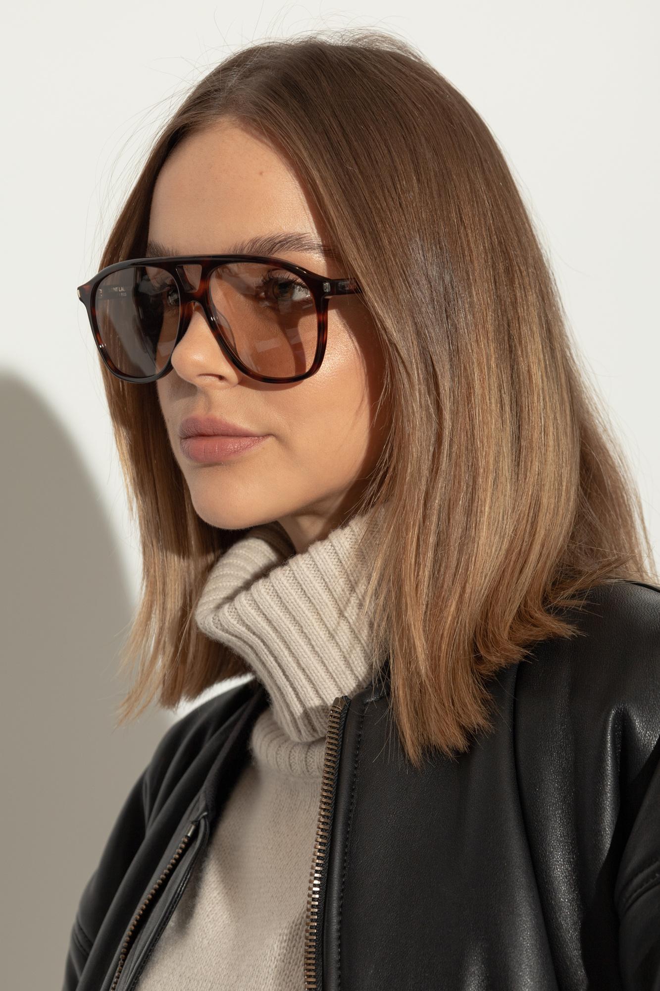Saint Laurent Sunglasses Sl 596 Dune in Brown | Lyst