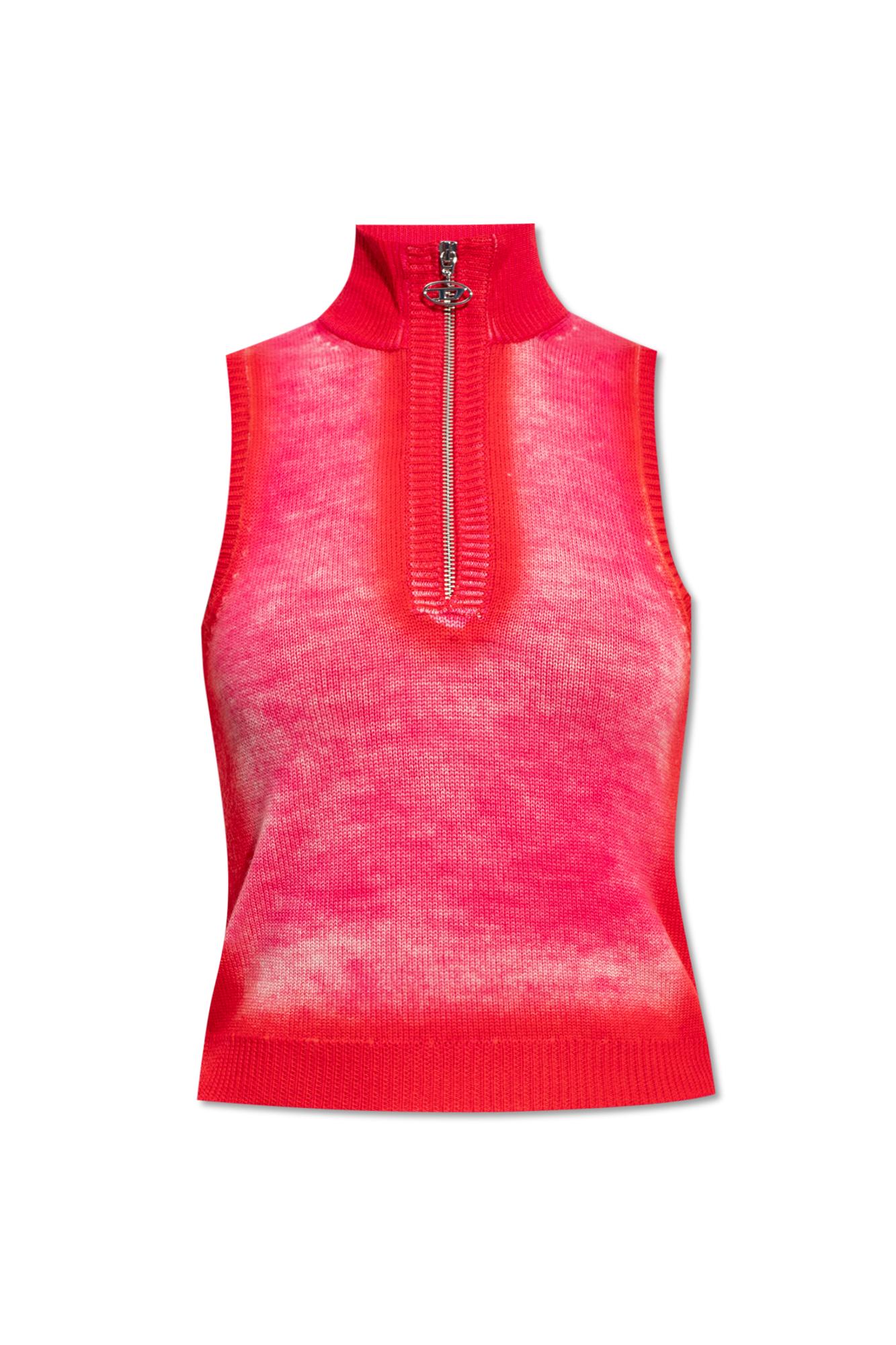 DIESEL 'm-ionio' Vest in Red | Lyst Canada