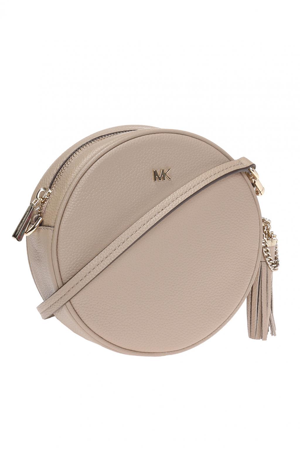 mk round purse