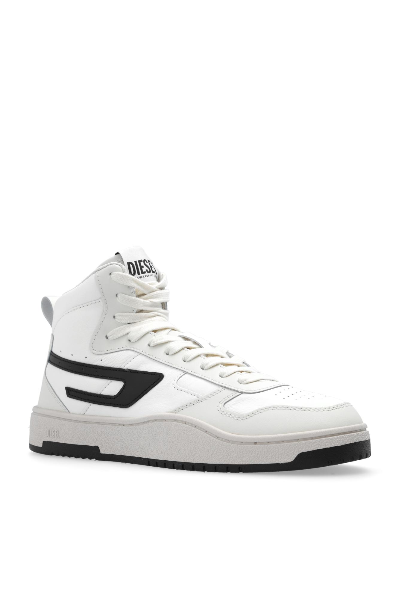 White diesel high top sneakers sale