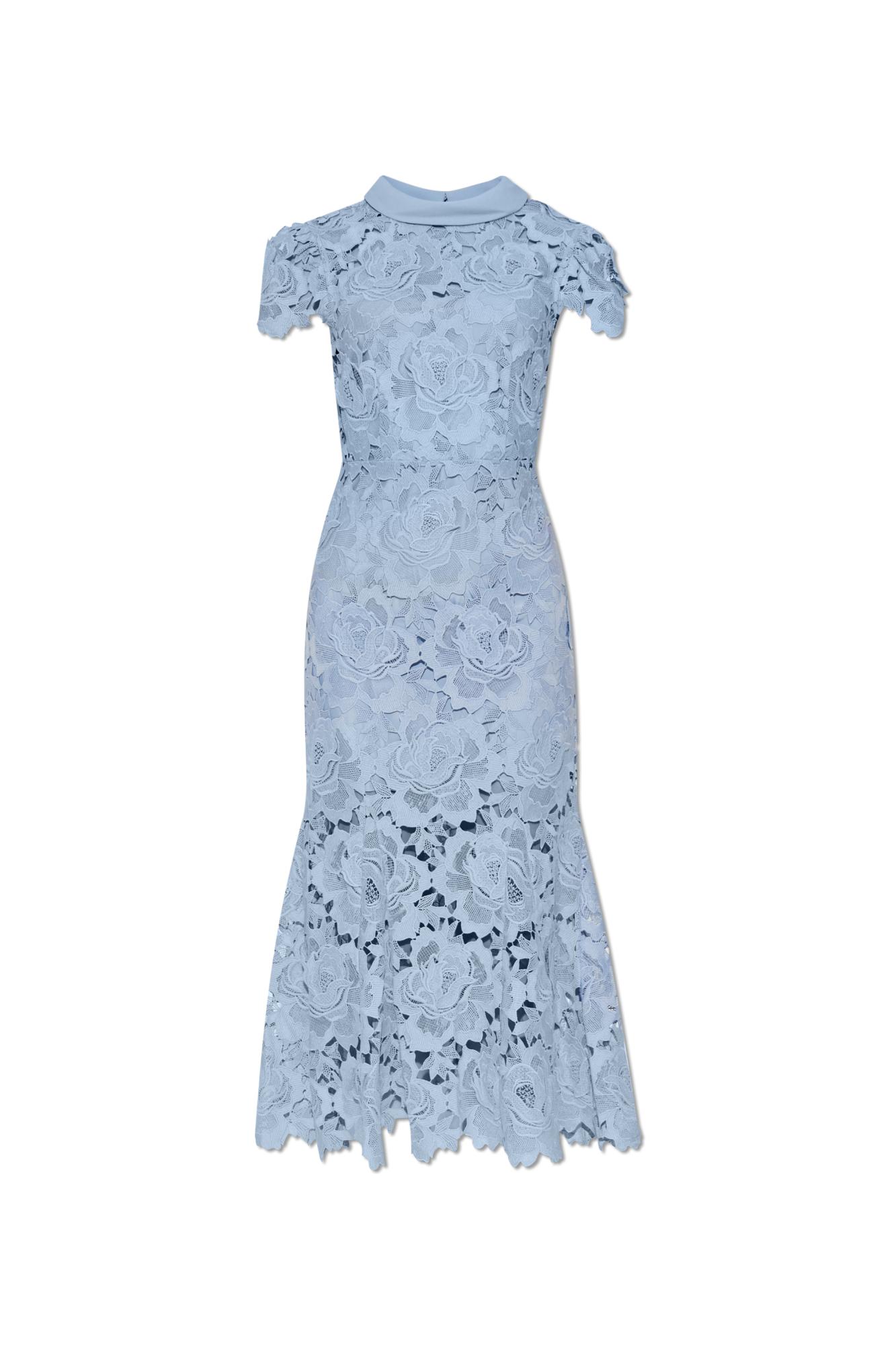 milly lace bustier dress Milly Women's Petunia Lace Gown - White