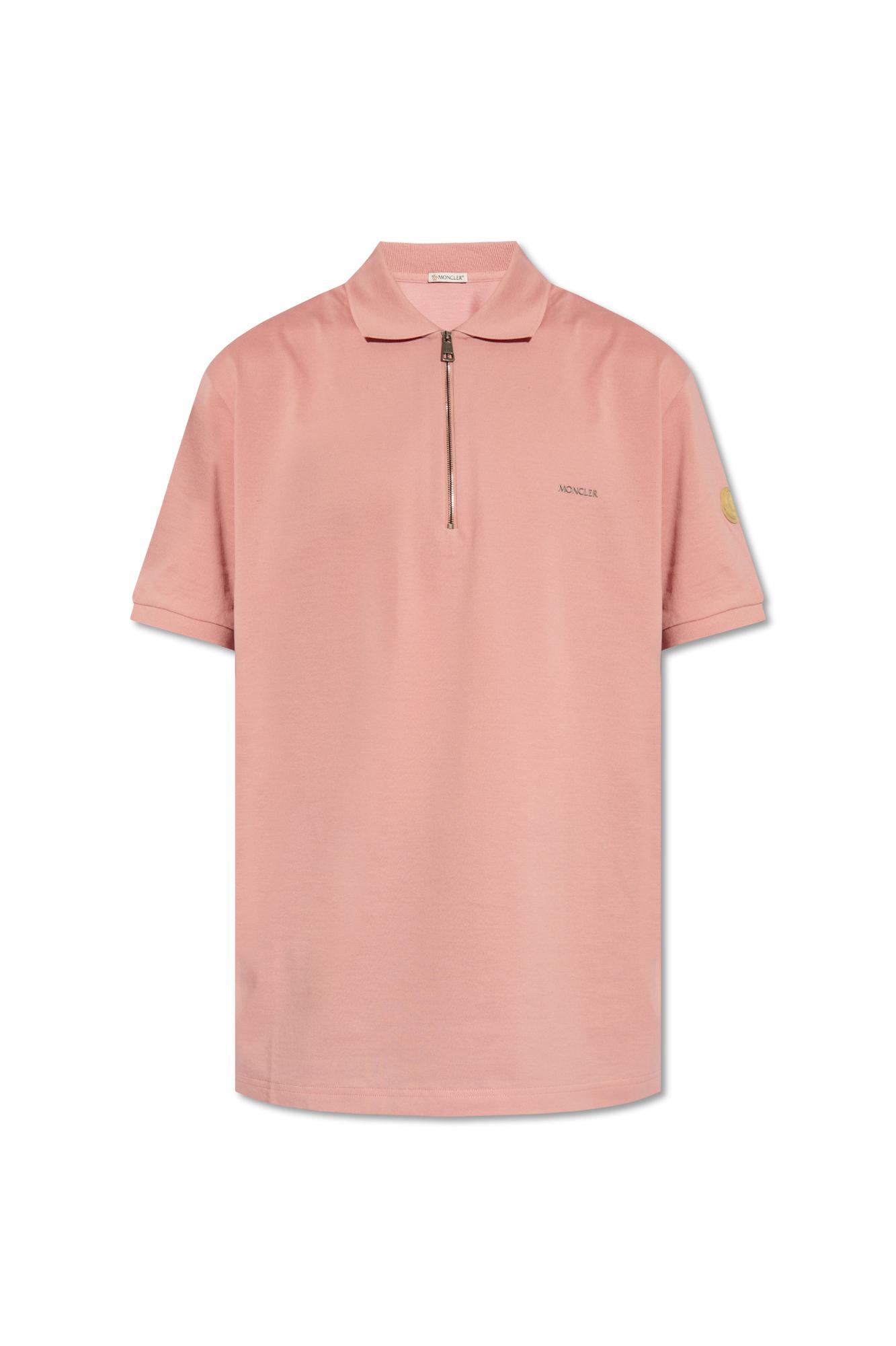 Pink 2024 moncler polo