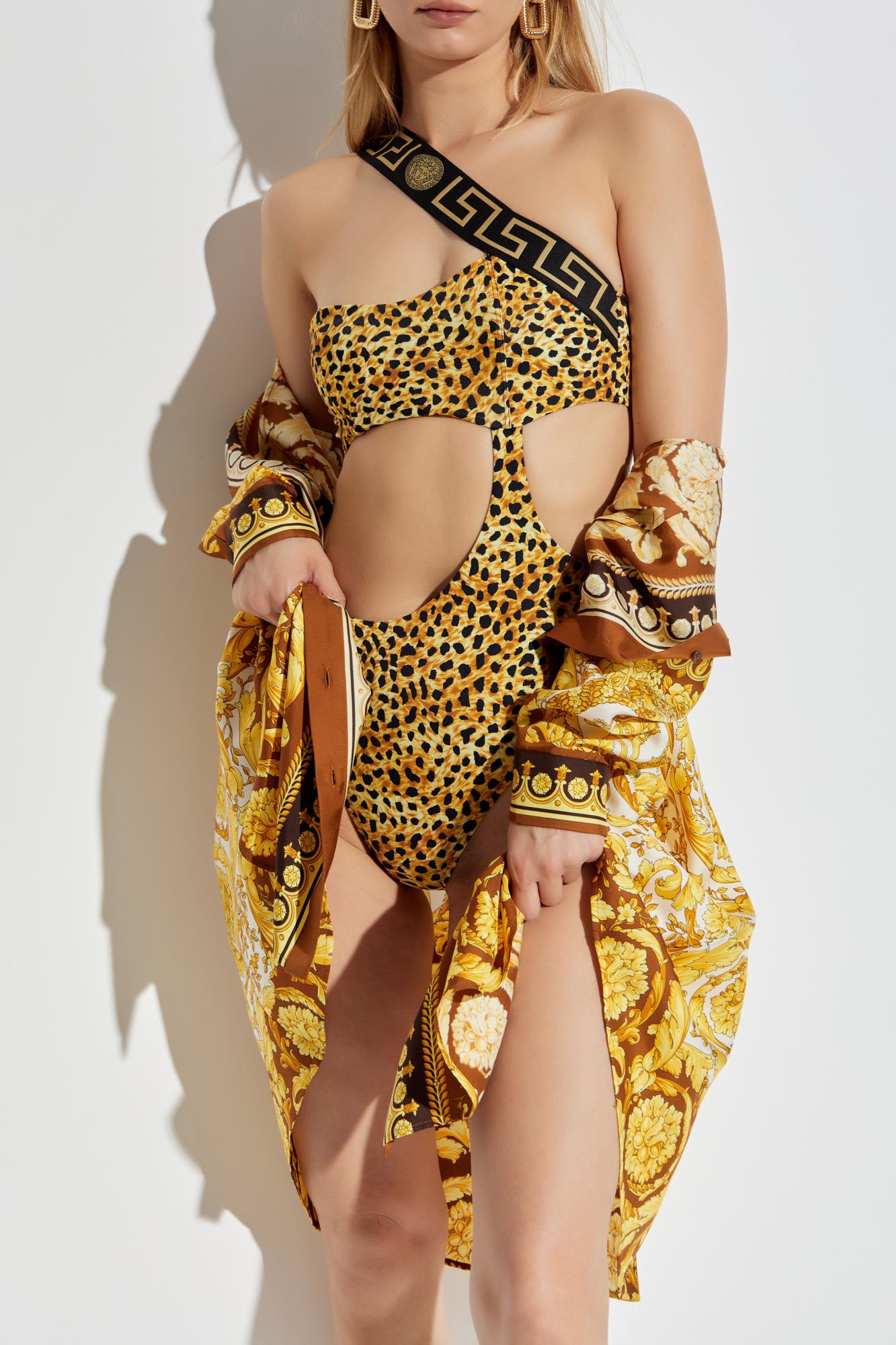 ワンピース水着 VERSACE Versace Sea clothing Golden (ABD01098 1A130132X320) VERSACE Versace Sea clothing Golden | balaan | REVERSIBLE