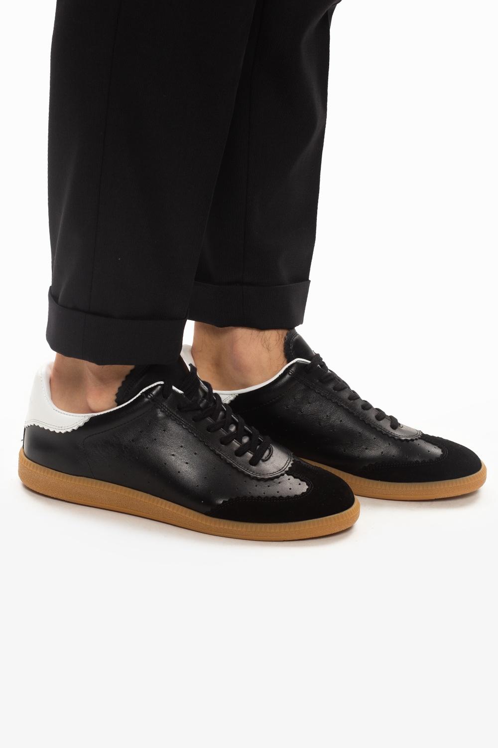 Isabel Marant Leather Étoile 'bryce' Sneakers in Black for Men 