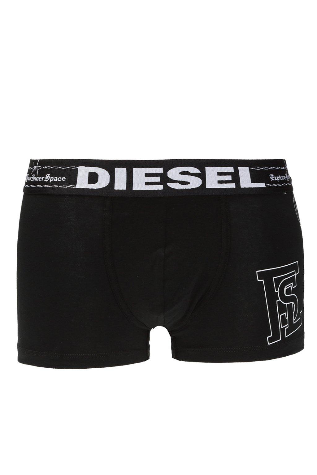 DIESEL Cotton Boxers Three-pack in Black for Men - Save 71% - Lyst