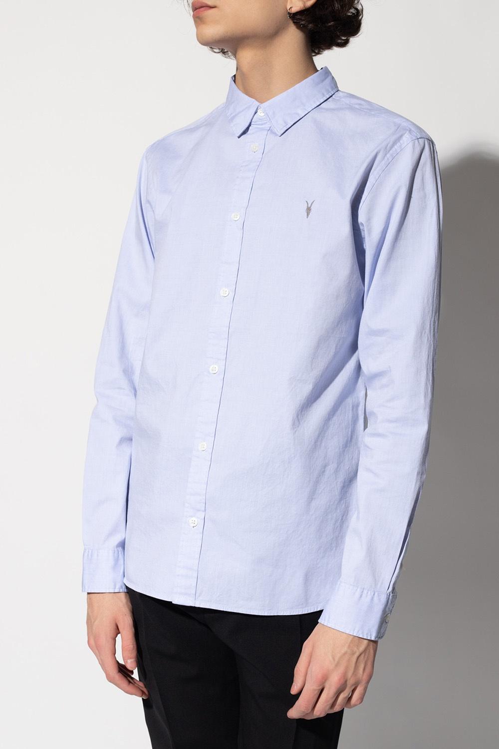 AllSaints Cotton 'hawthorne' Shirt With 